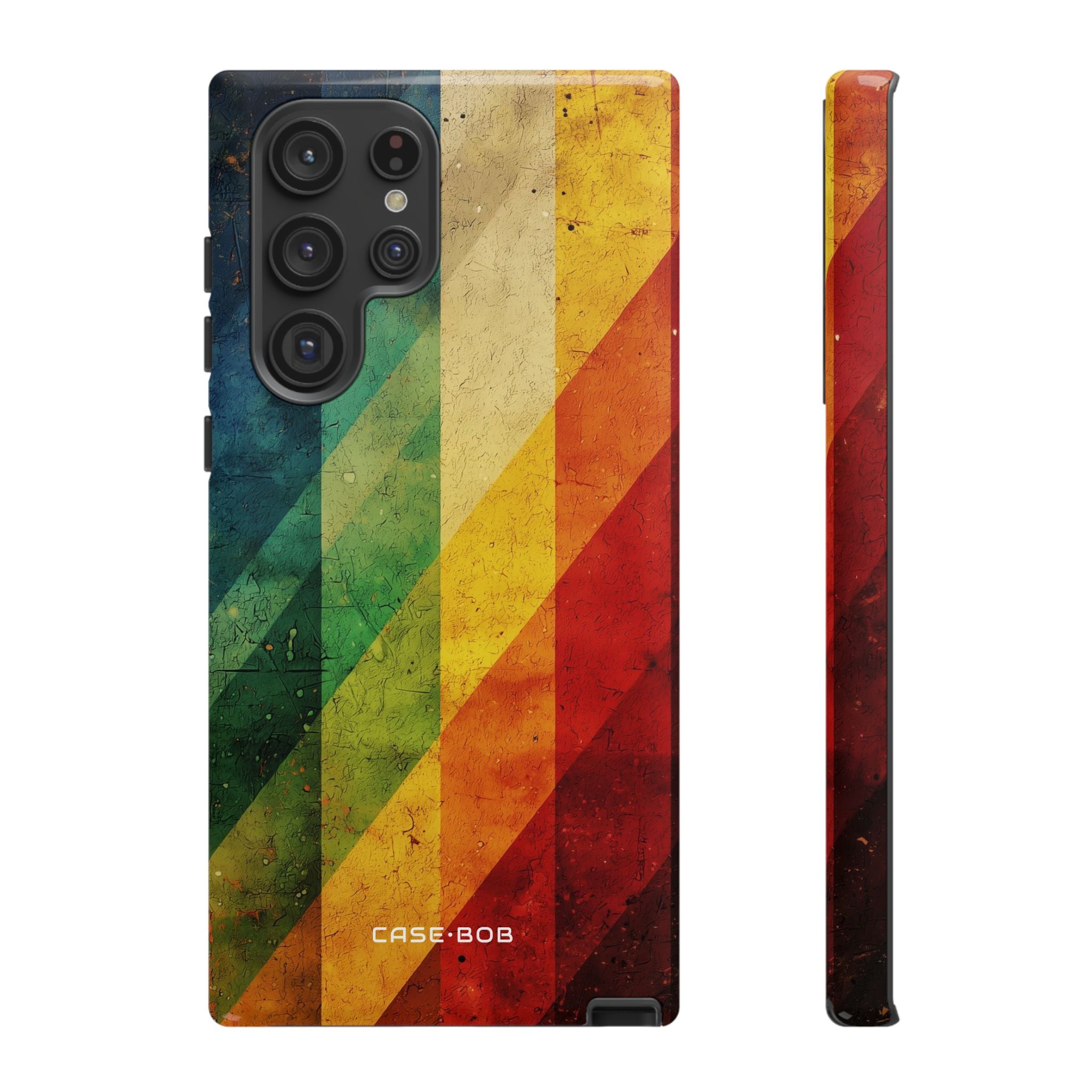 Diagonal Spectrum Samsung S22 Ultra Case - Tough