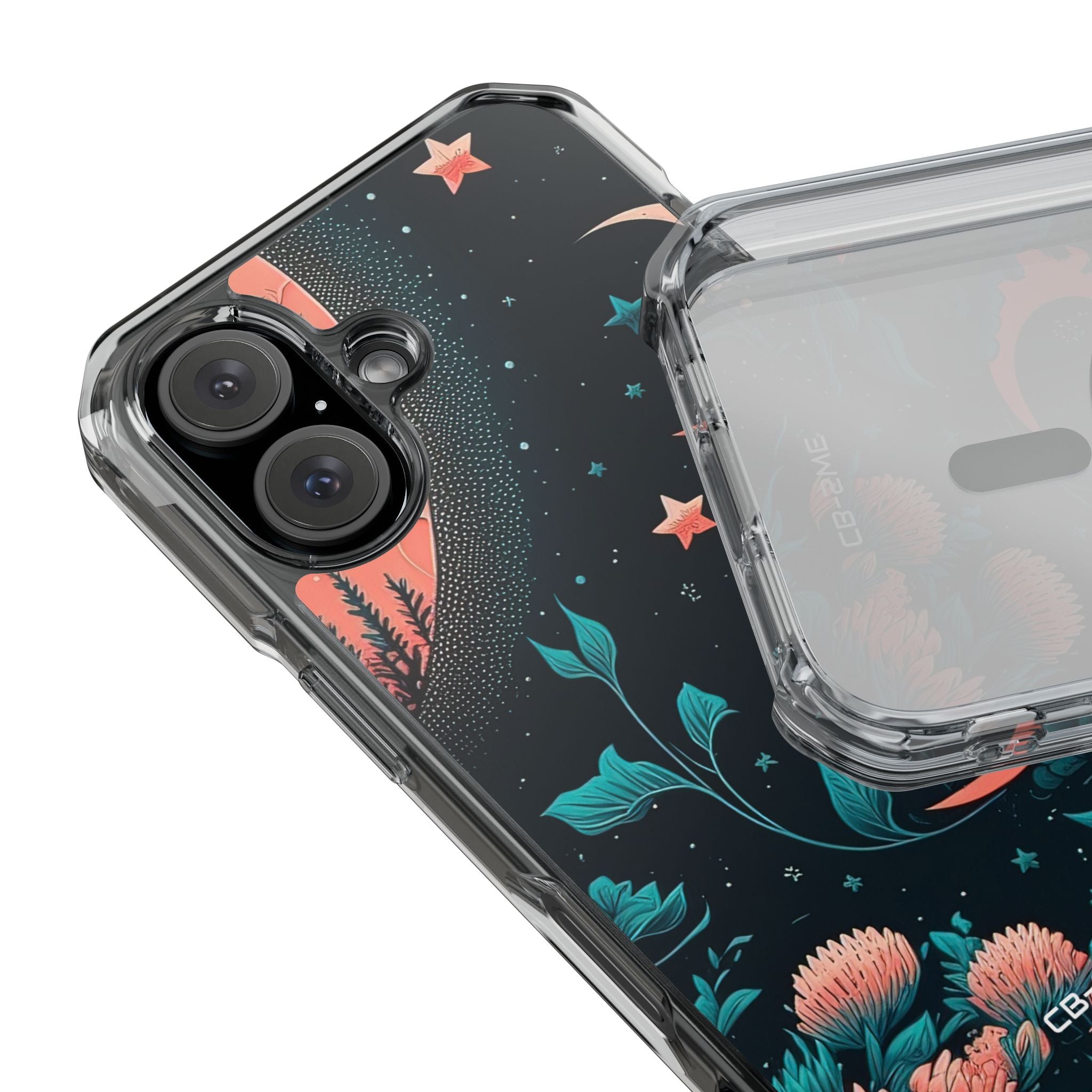Cosmic Floral Dreams iPhone Case - Impact