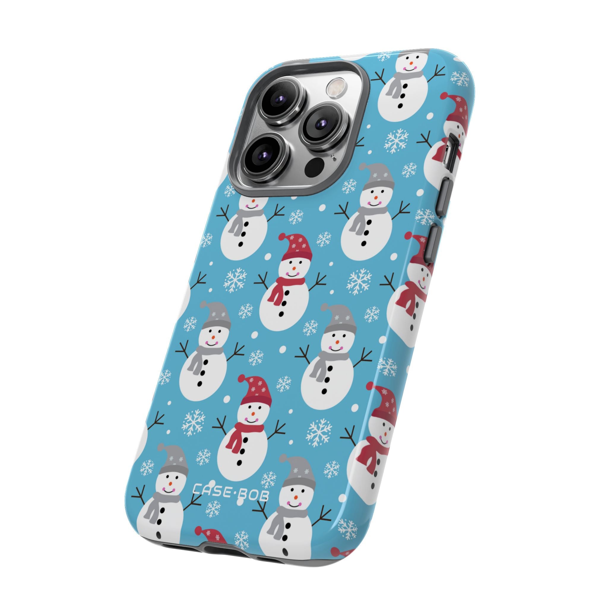Snowman Parade iPhone 14 Pro Case - Tough