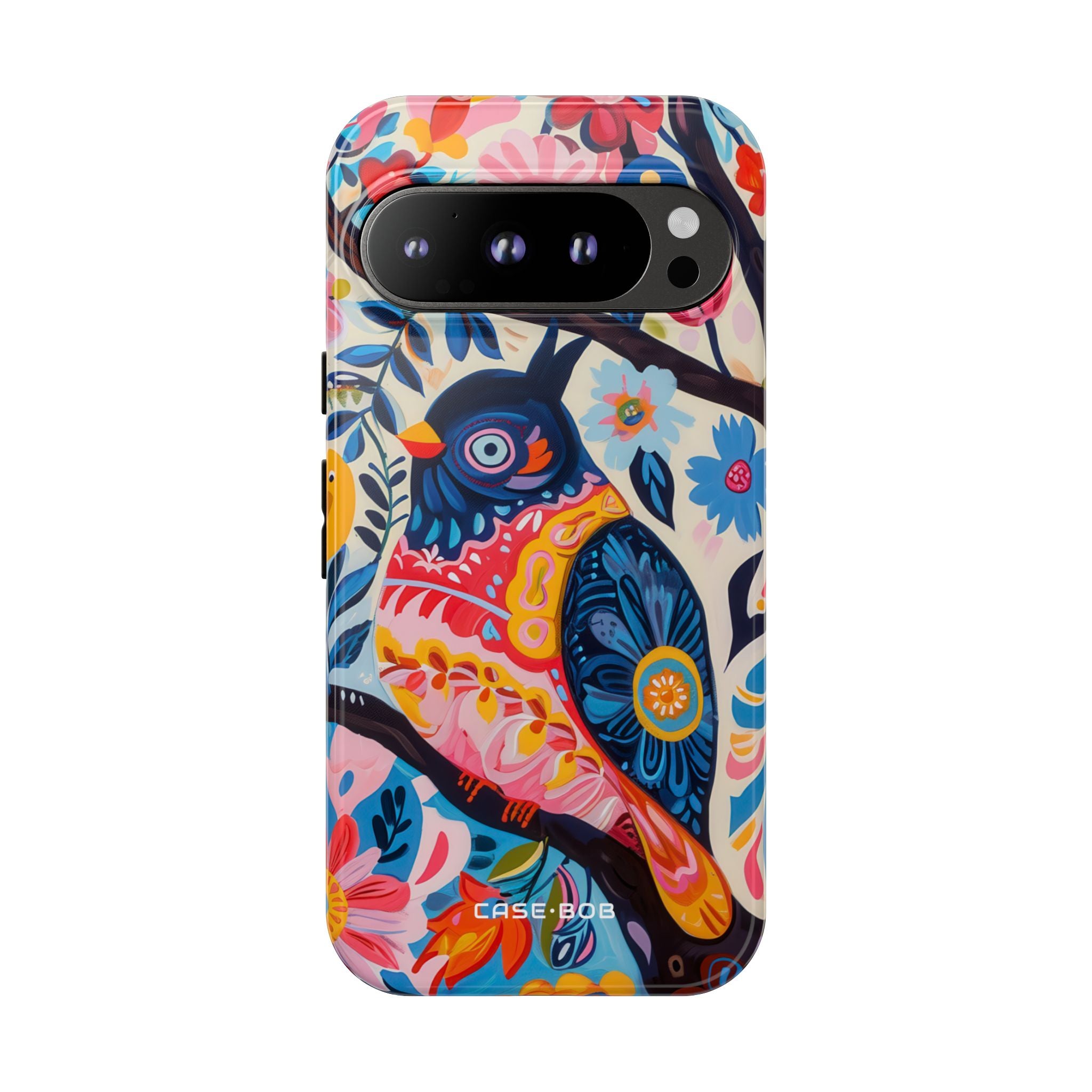 Owl Bloom Google Pixel 9 Pro Case - Tough