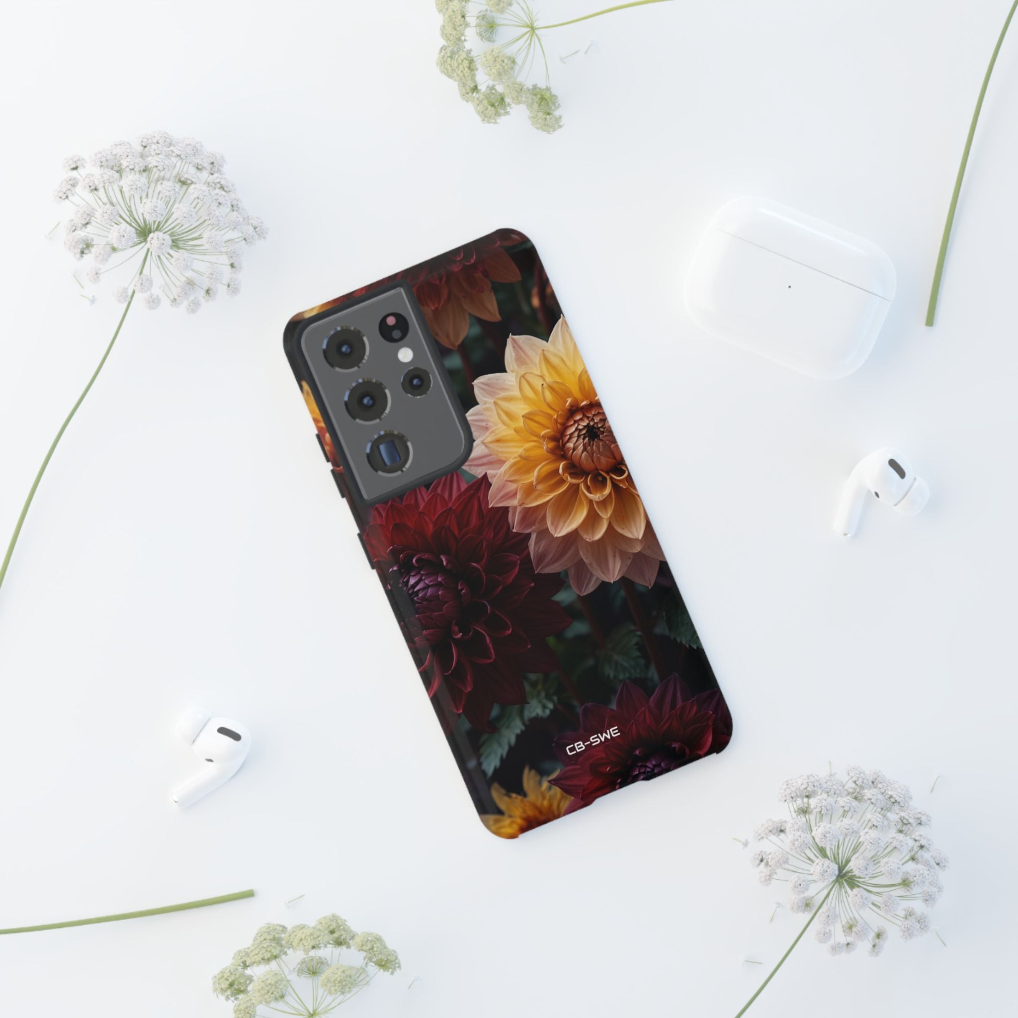 Dahlias Embrace Light - Samsung Case