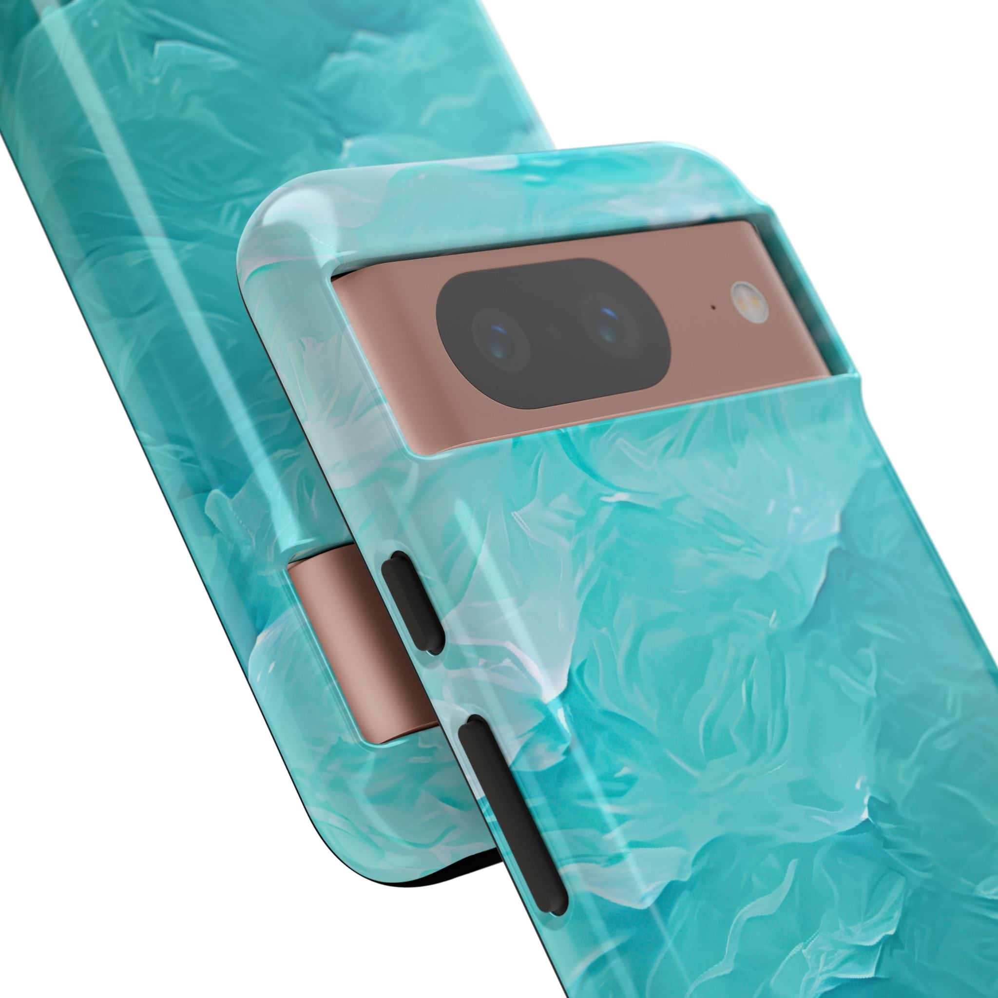 Soothing Aqua Currents Google Pixel 8 - Tough