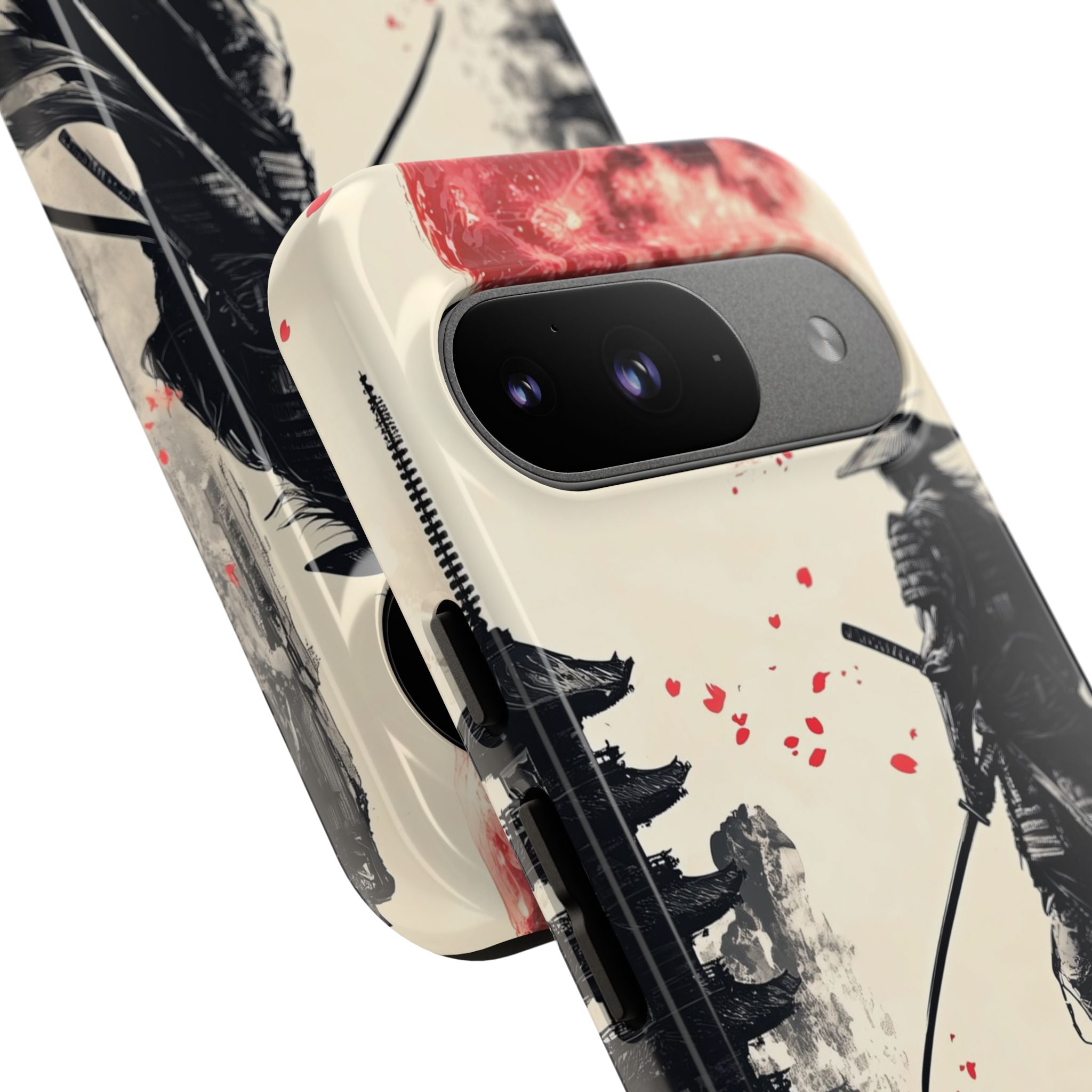 Samurai Gazes Moonward - Google Pixel Case