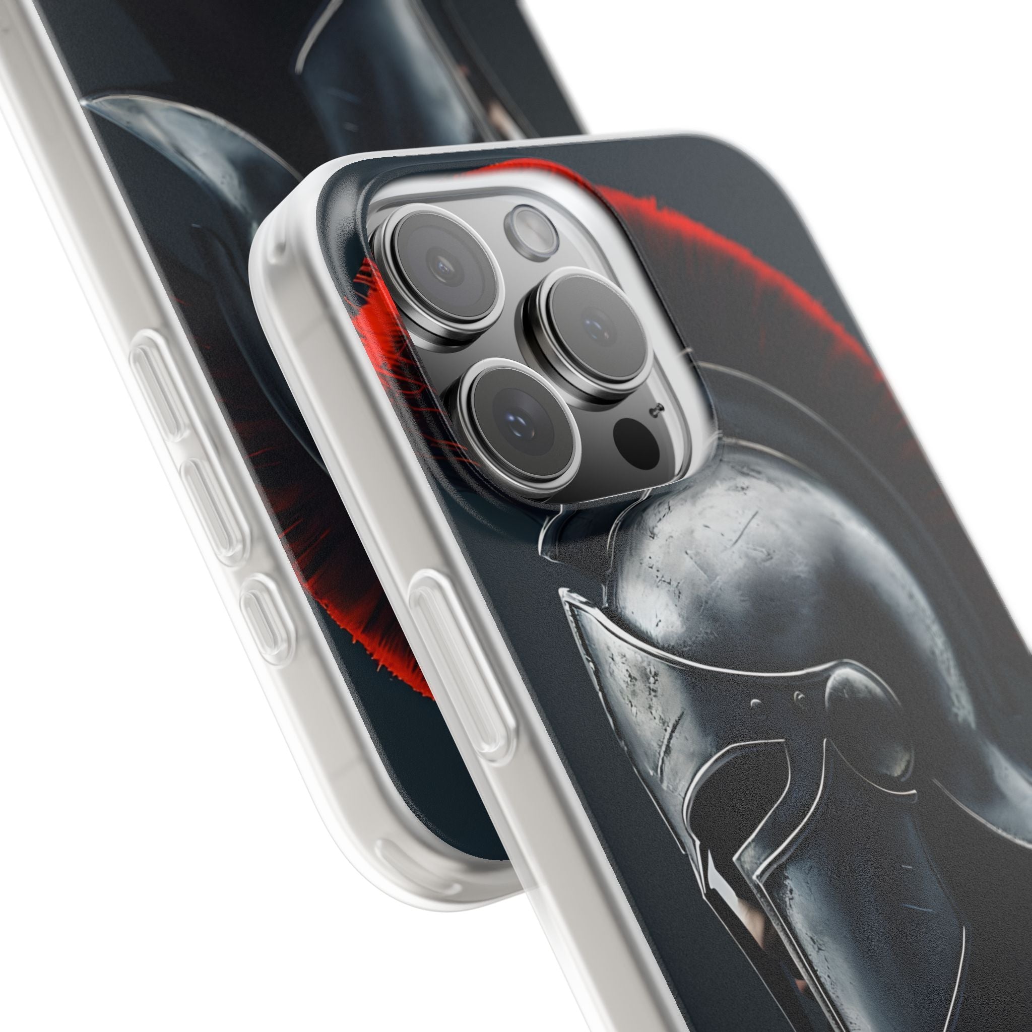 Silver Centurion iPhone 16 Pro Max Case - Soft