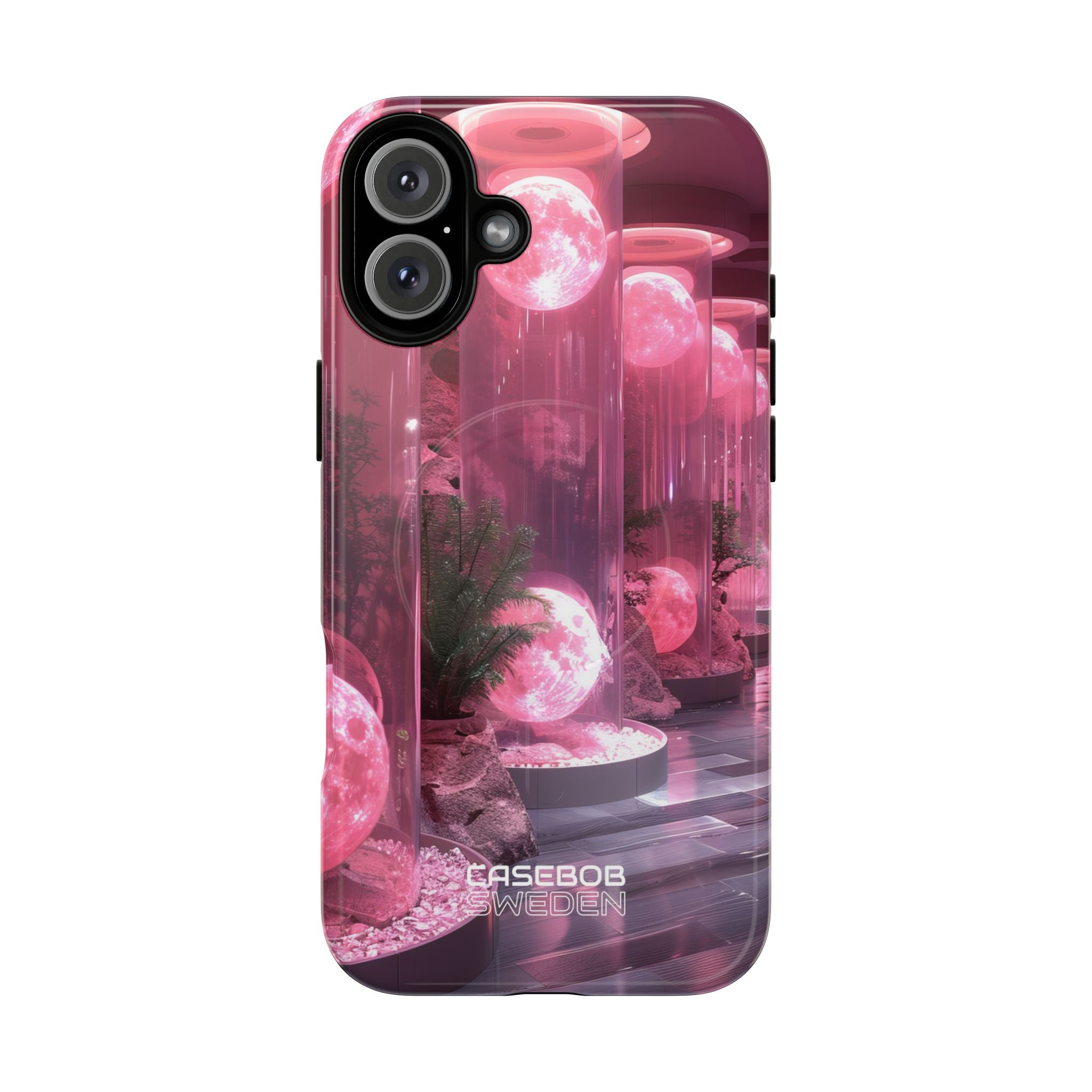 Futuristic Moon Garden iPhone 16 - Tough+