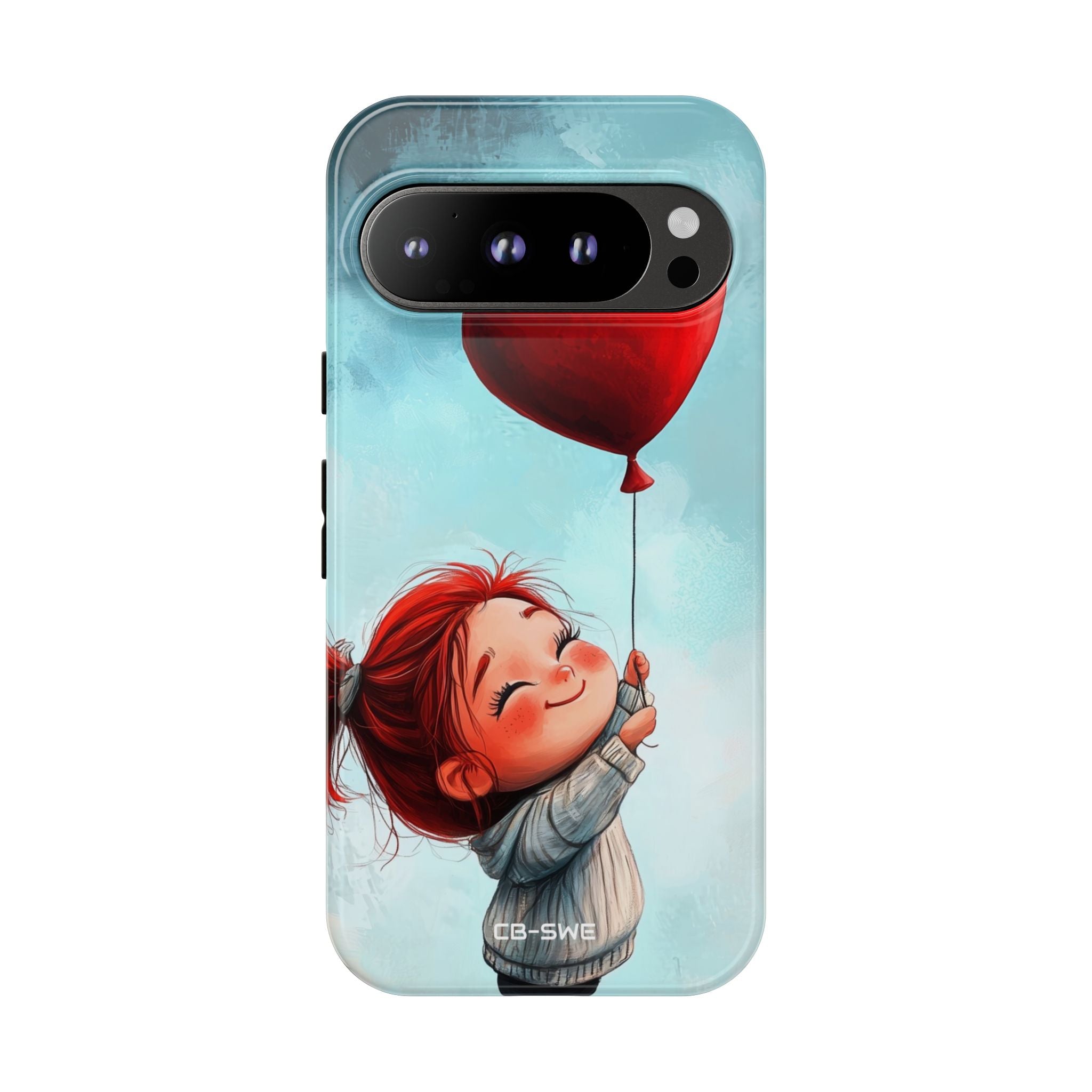 Joyful Girl Flies - Google Pixel Case