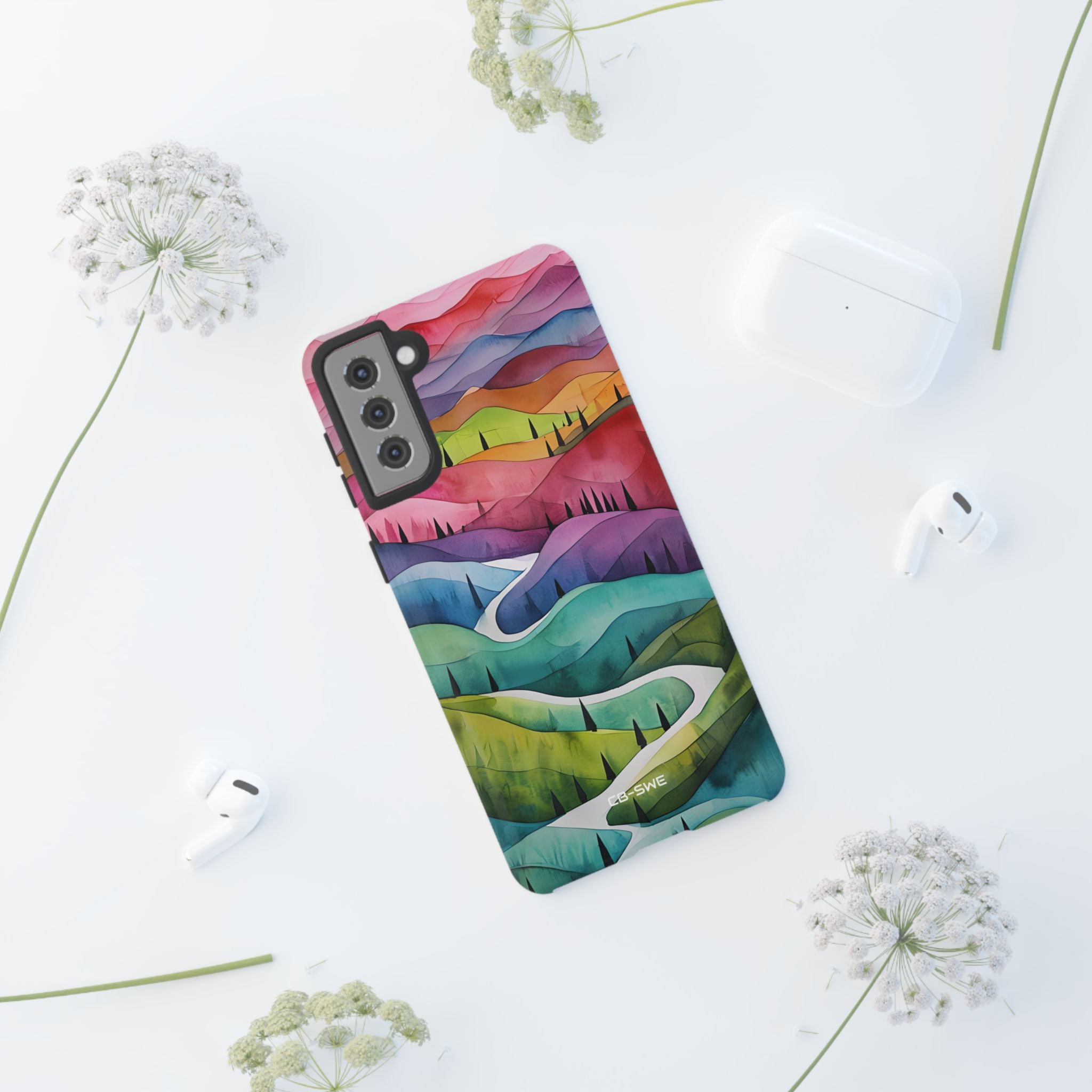 Whimsical Colorful Valleys - Samsung Case