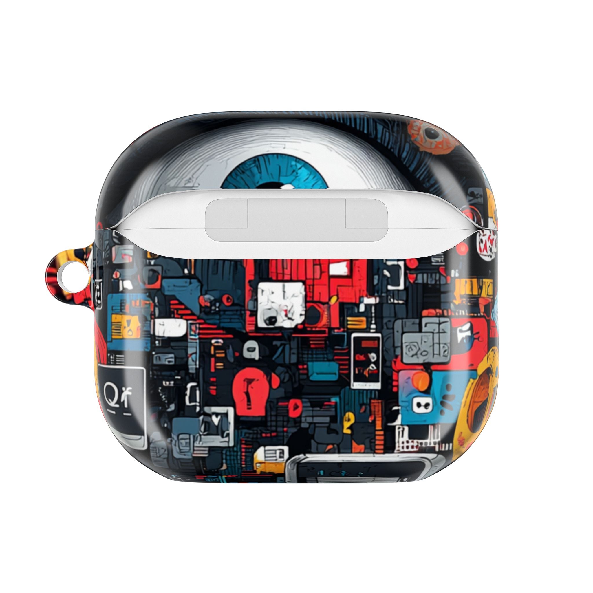 Sininen katse mosaiikki - AirPods Case