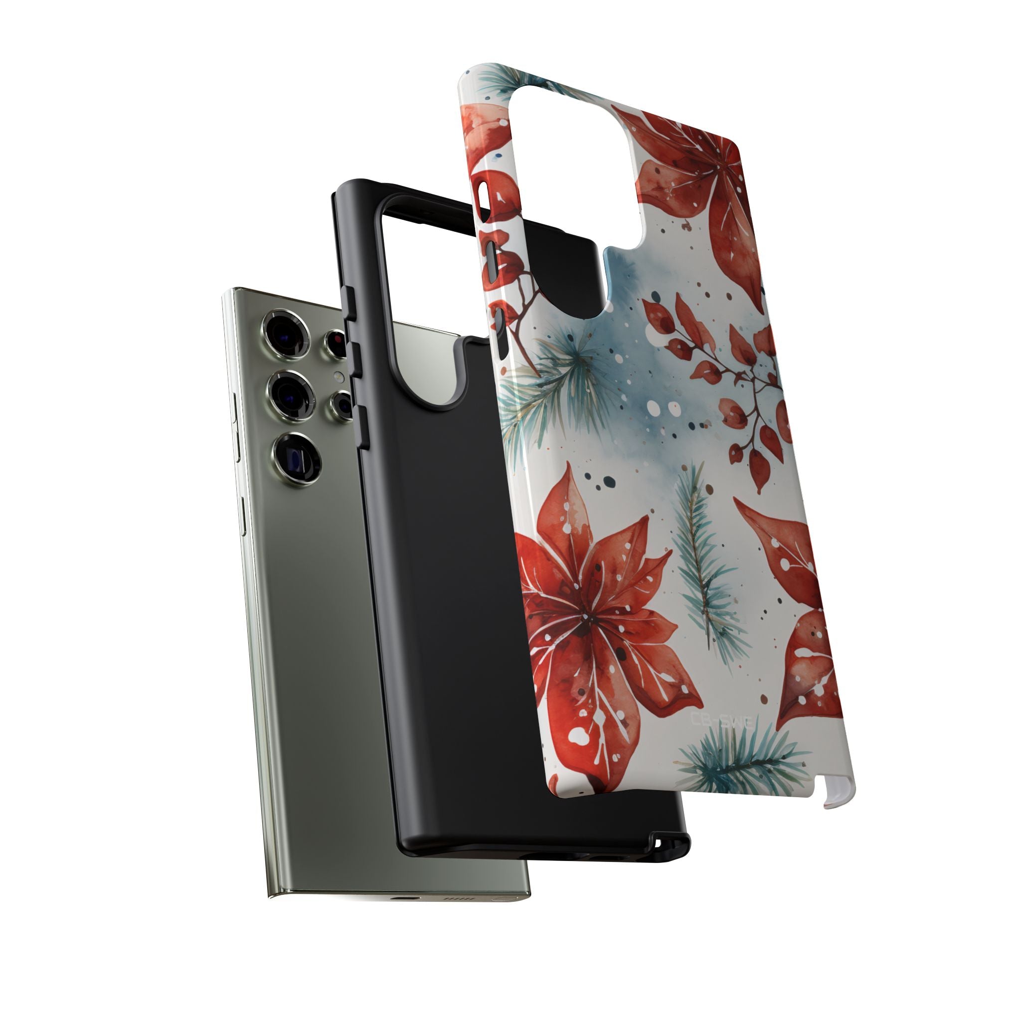 Poinsettias Bloom Bright - Samsung Case