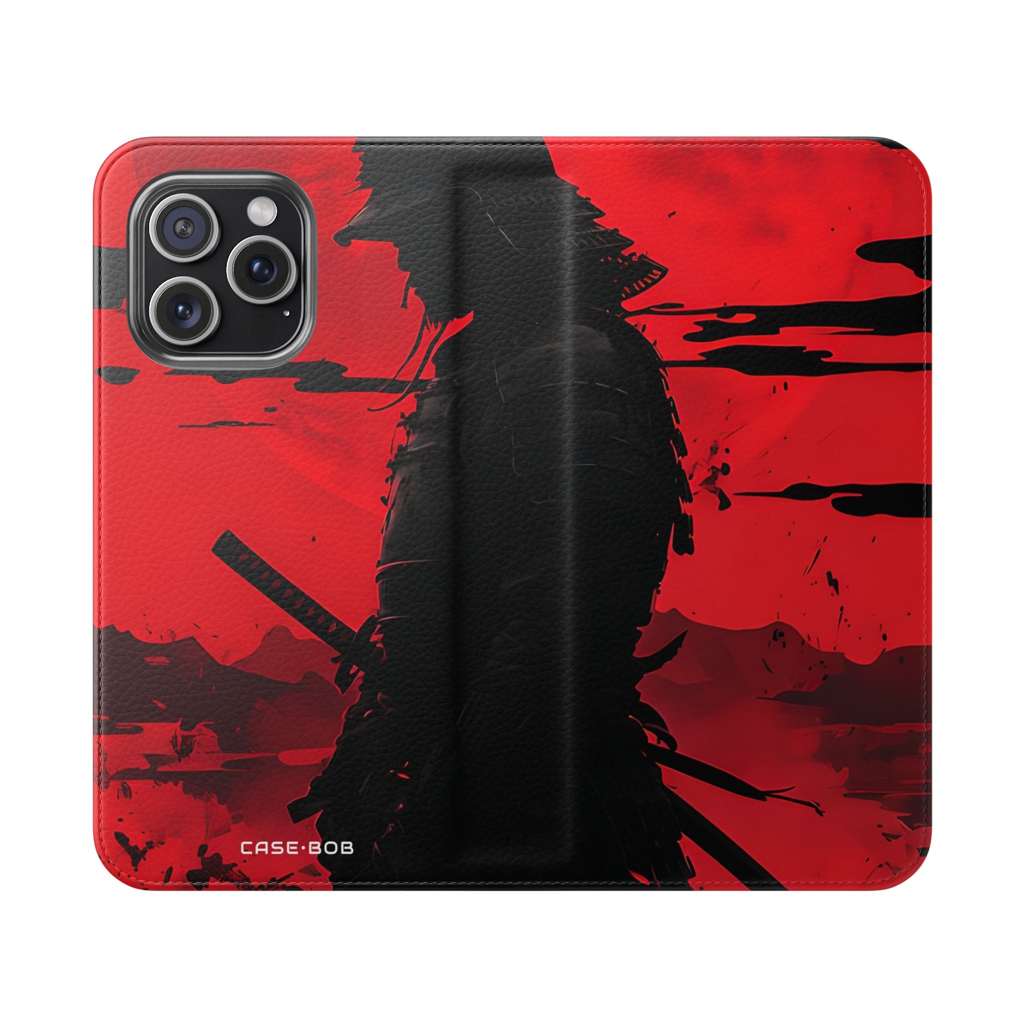 Samurai Moon - iPhone 15 Pro Max Case - Wallet
