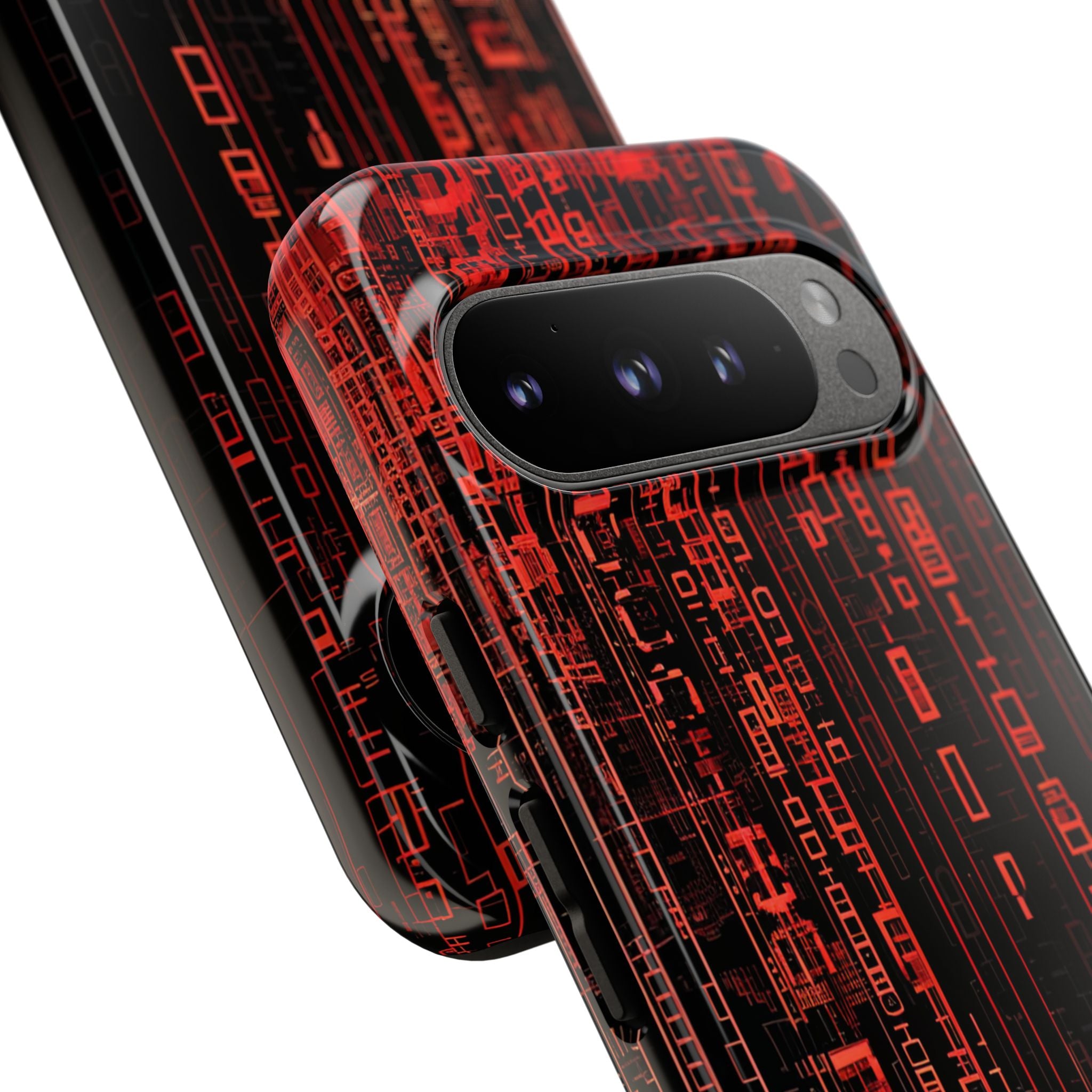 Neon Circuit Dreams Google Pixel 9 - Tough