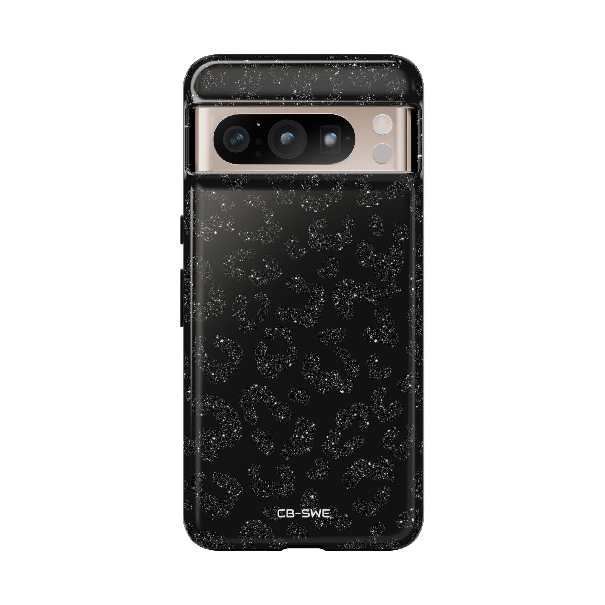 Glittery Leopard Elegance - Google Pixel Case