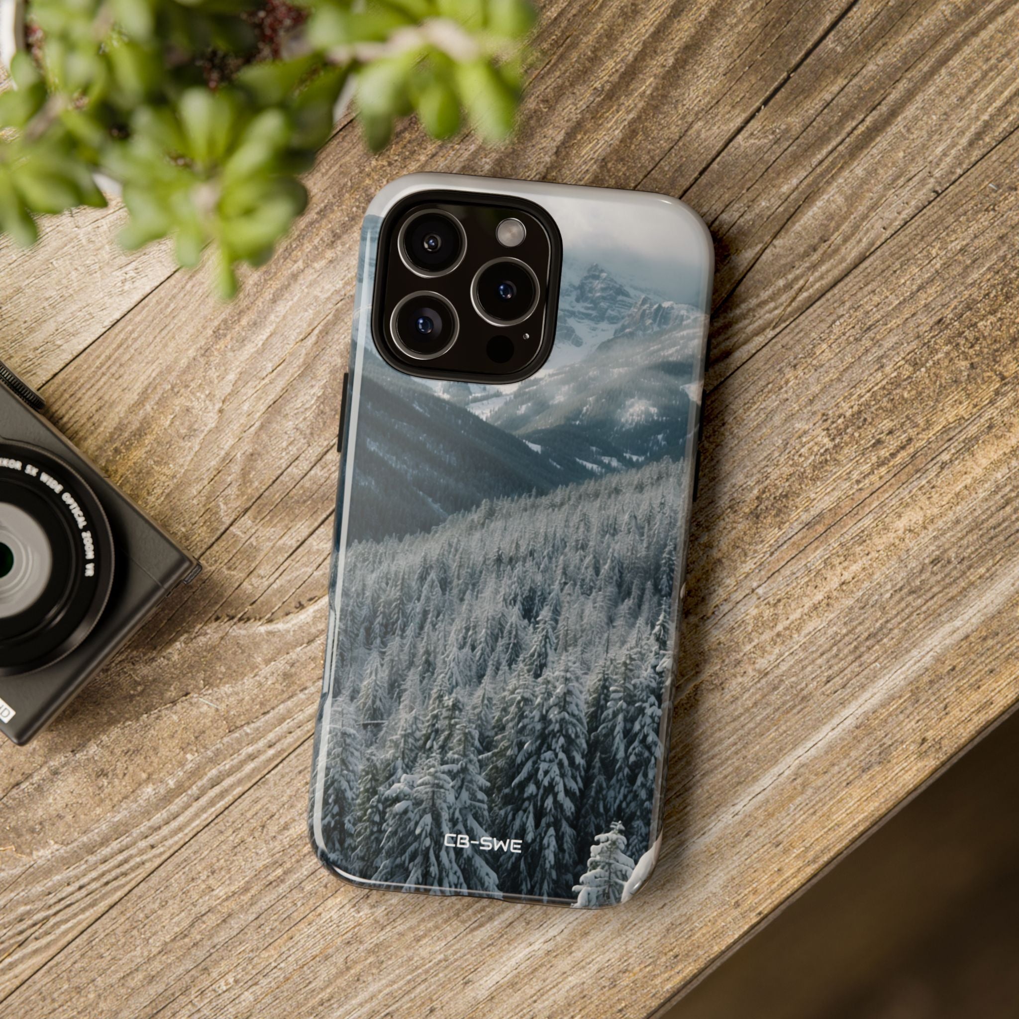 Snow Covers Peaks - iPhone Case