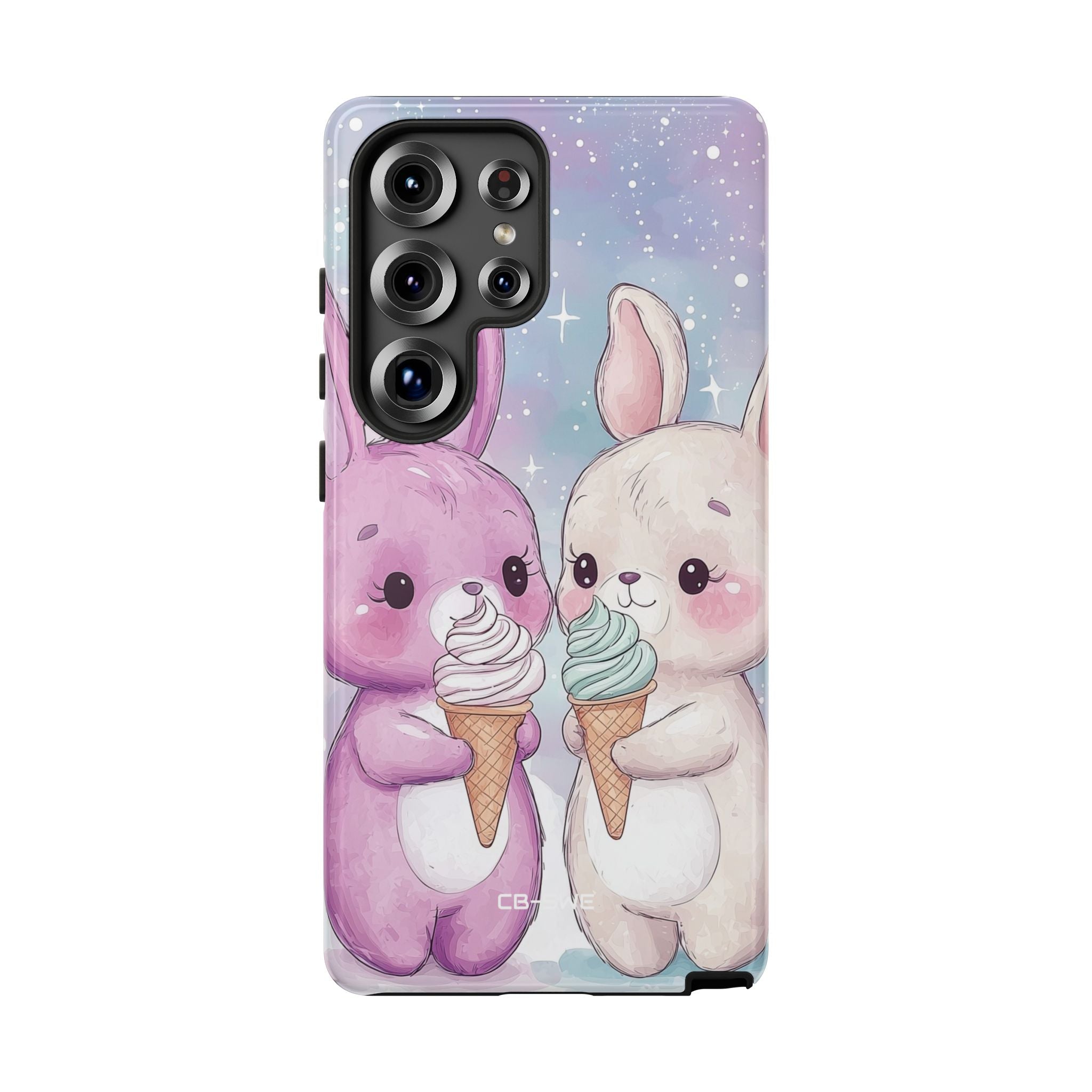 Rabbits Enjoy Ice Cream - Samsung Case