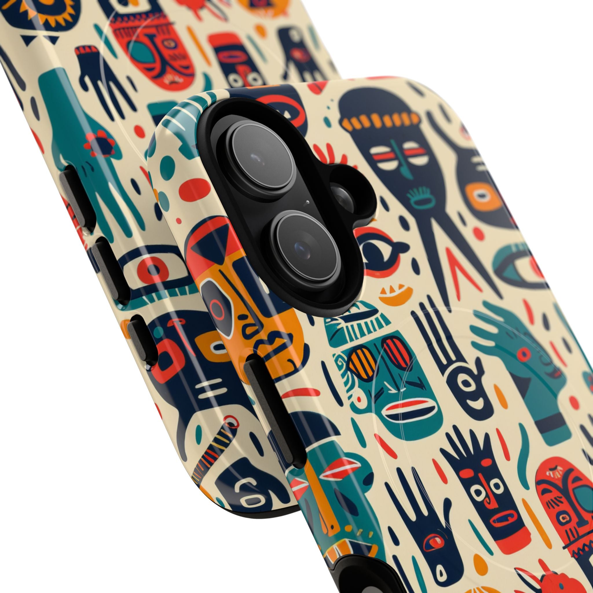 Vivid Faces iPhone 17 Case - Tough+