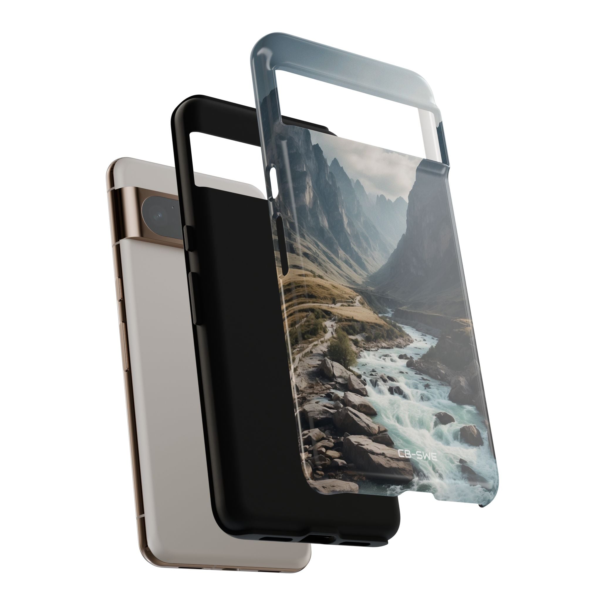 Mountain Peaks Arise - Google Pixel Case