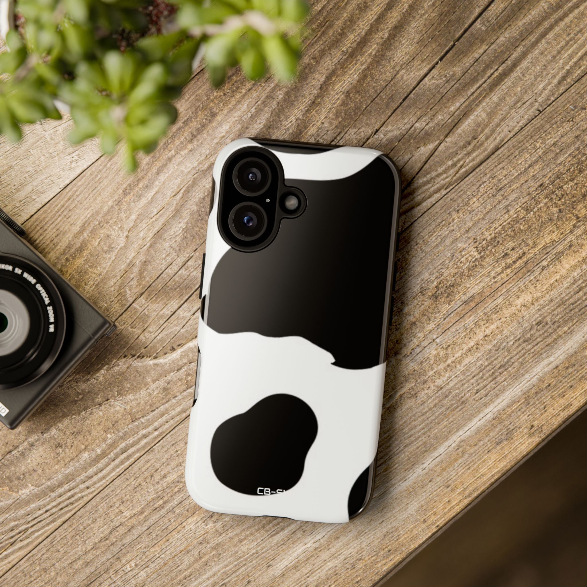 Organic Cow Print - iPhone Case