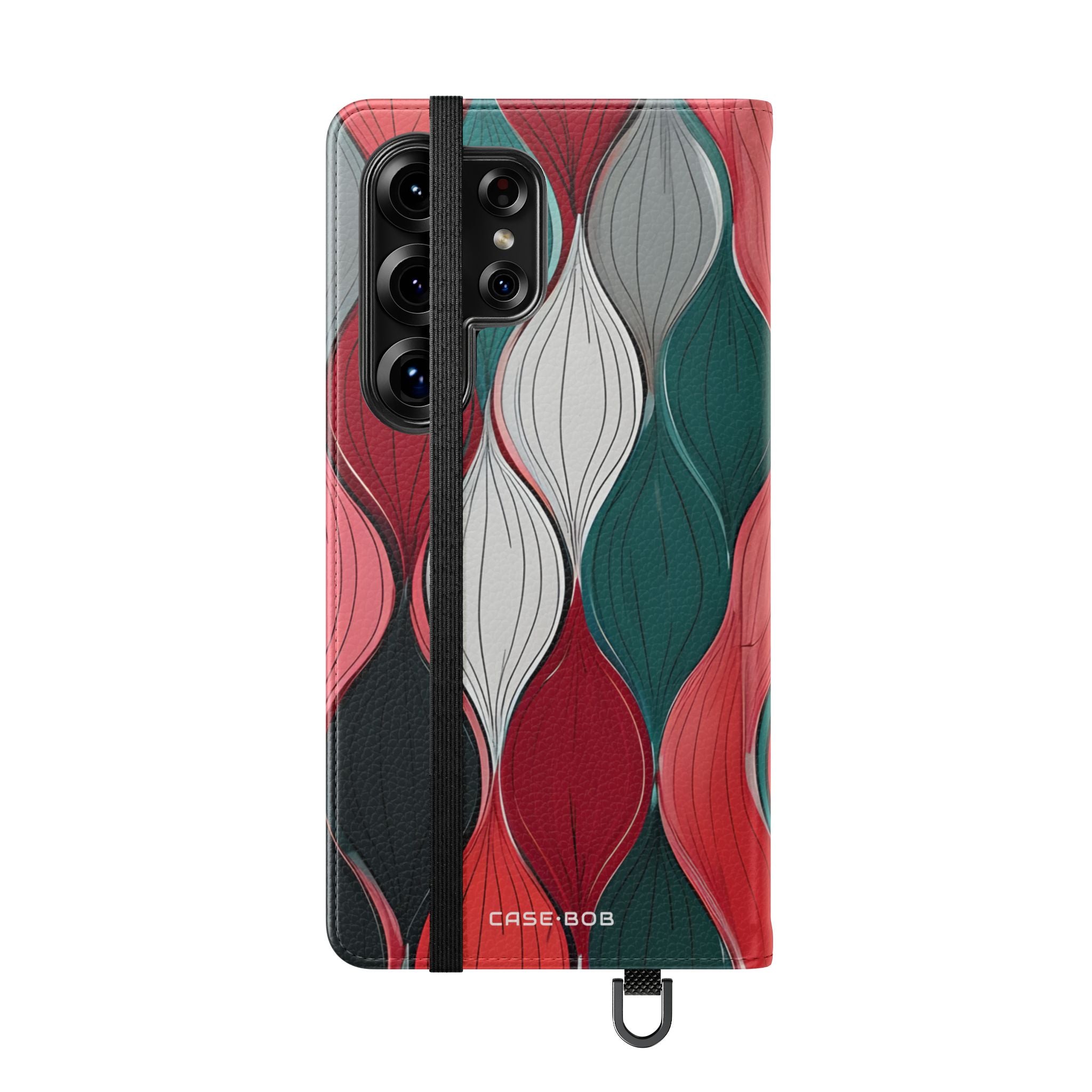 Leaf Spiral Pink - Samsung S25 Ultra Case - Lompakko