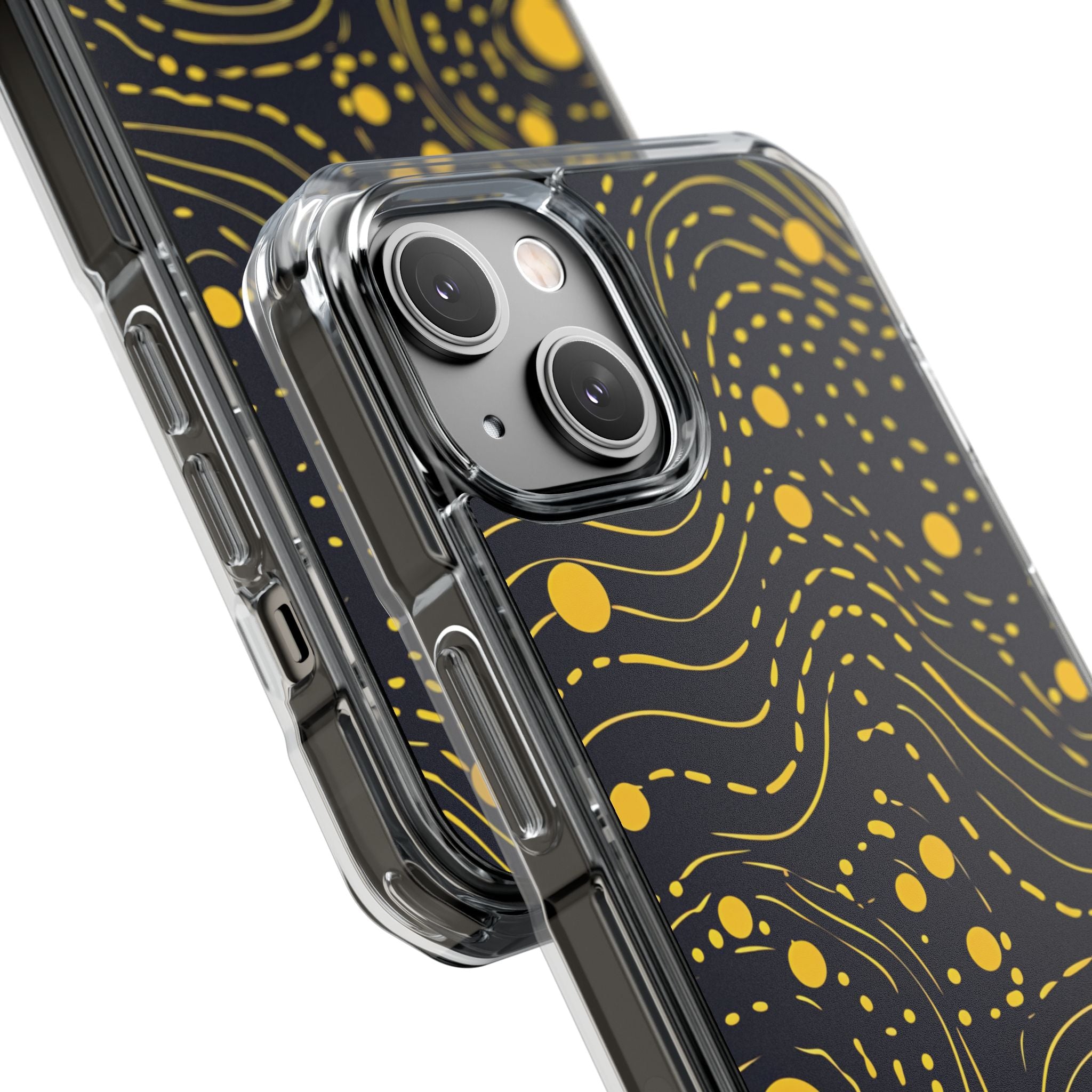 Cosmic Drift Flow iPhone 14 - Impact Clear+