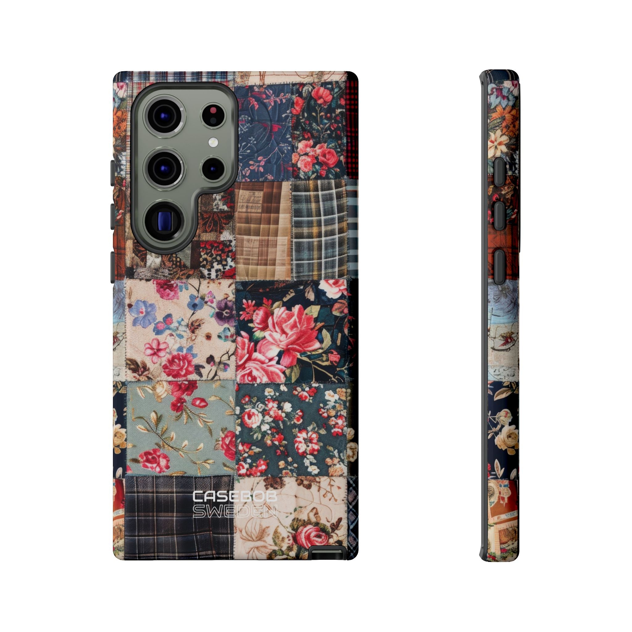 Trapunta patchwork floreale Samsung S23 - Tough