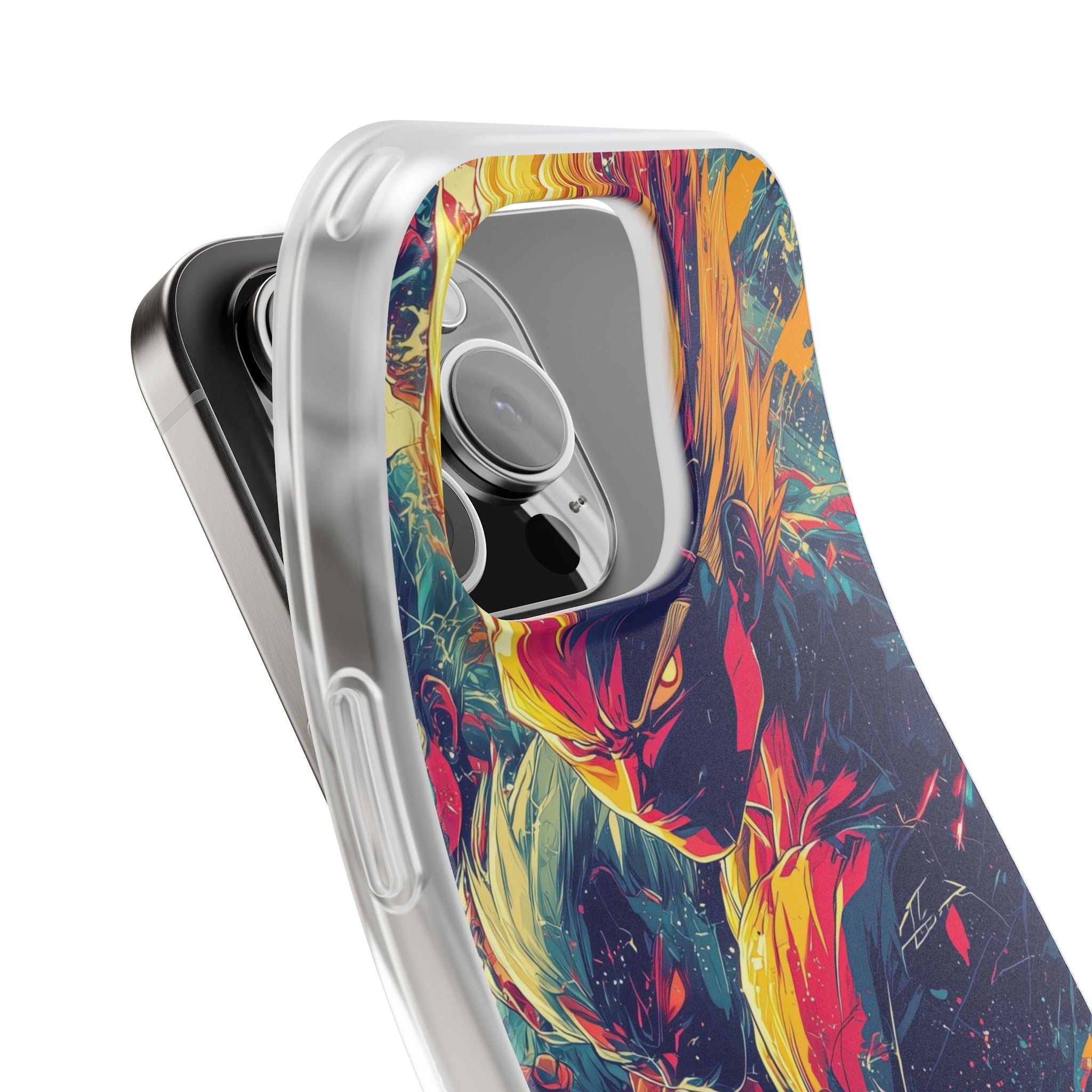 Yellow Fury iPhone 16 Pro Case - Soft