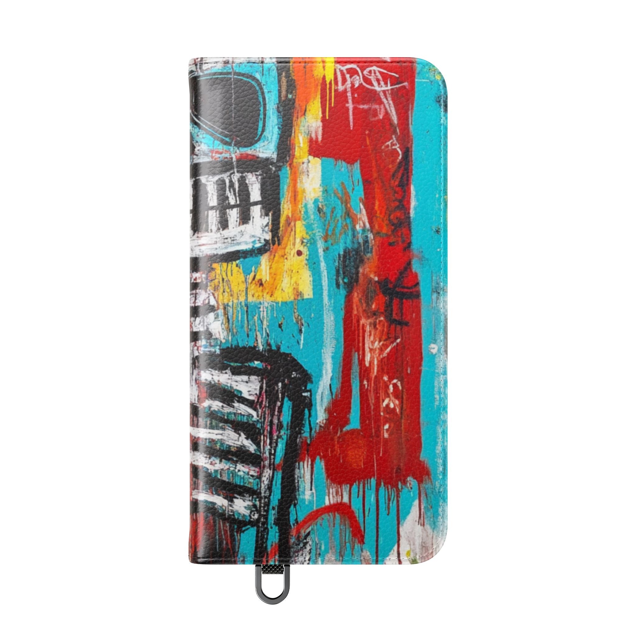 Neon Skull Chaos - Samsung S25+ Case - Wallet