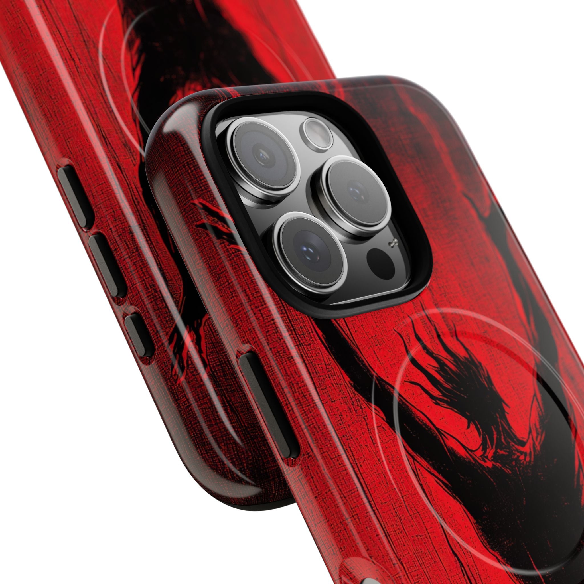 Crimson Uprising iPhone 16 Pro Case - Tough+