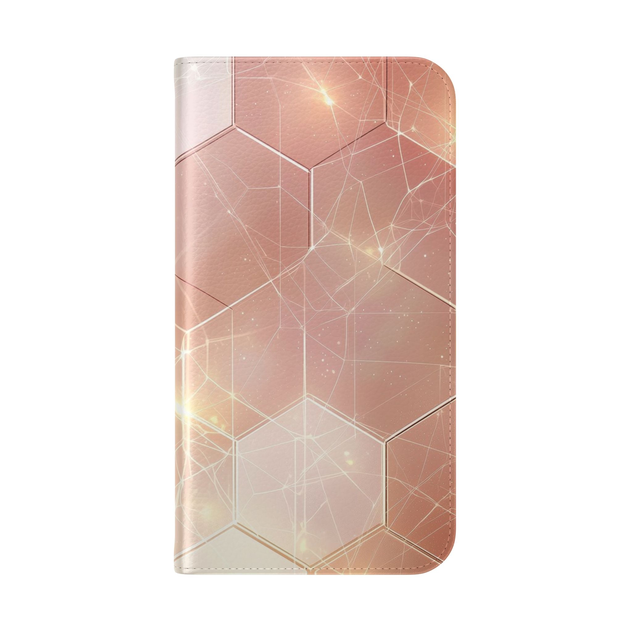 Hexagon Glow - iPhone 16 Case - Wallet