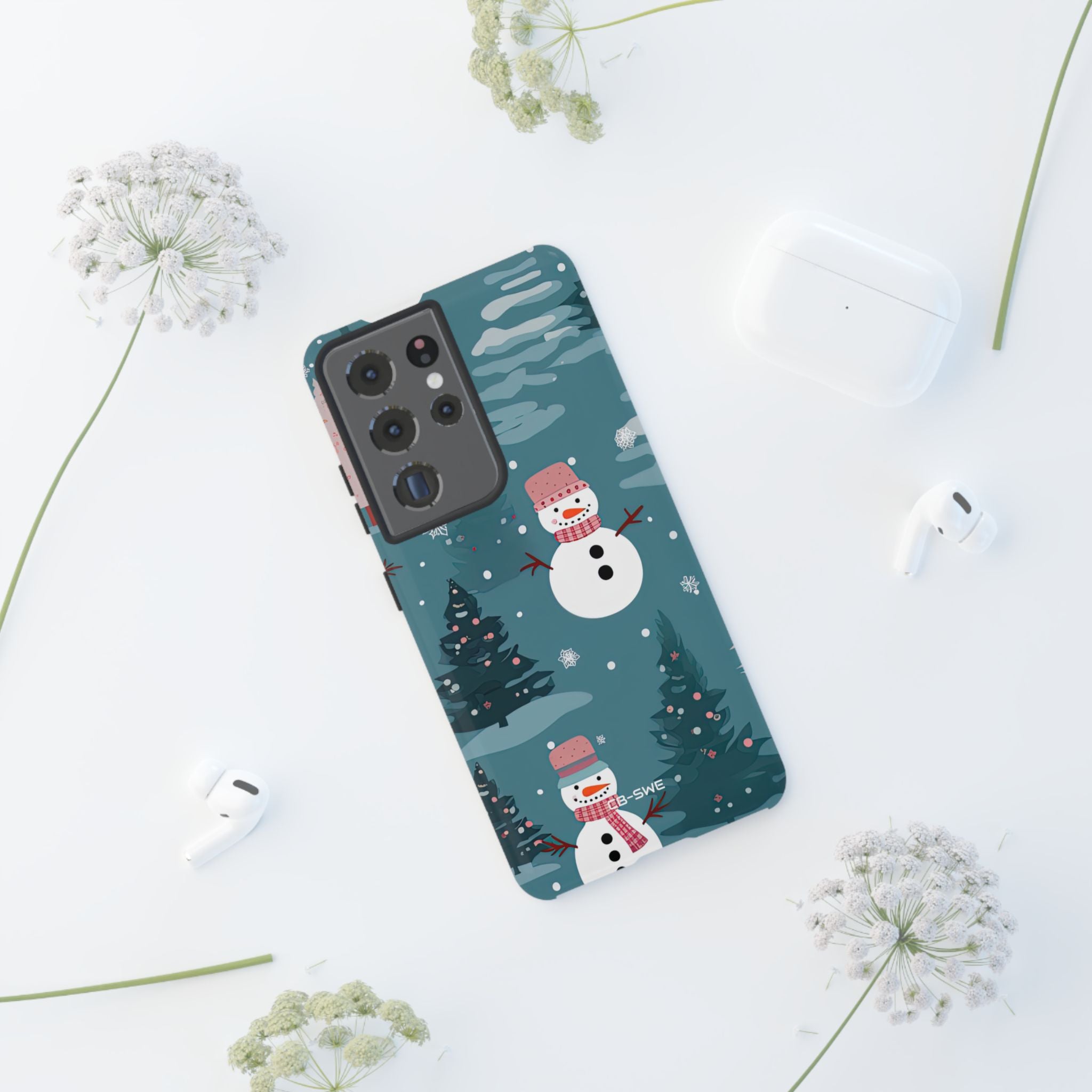 Snowmen Celebrate Together - Samsung Case
