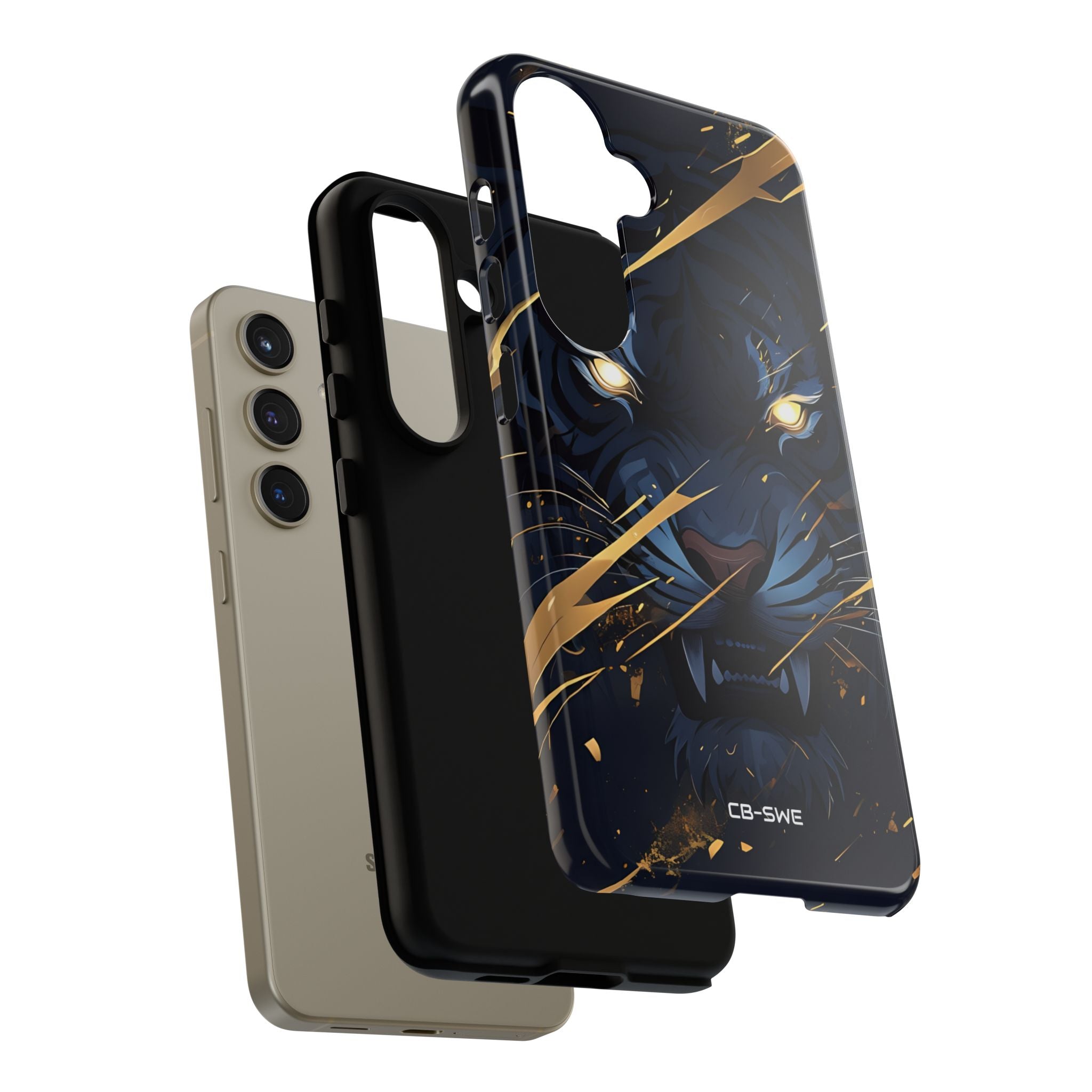 Tiger's Glowing Gaze - Samsung Case