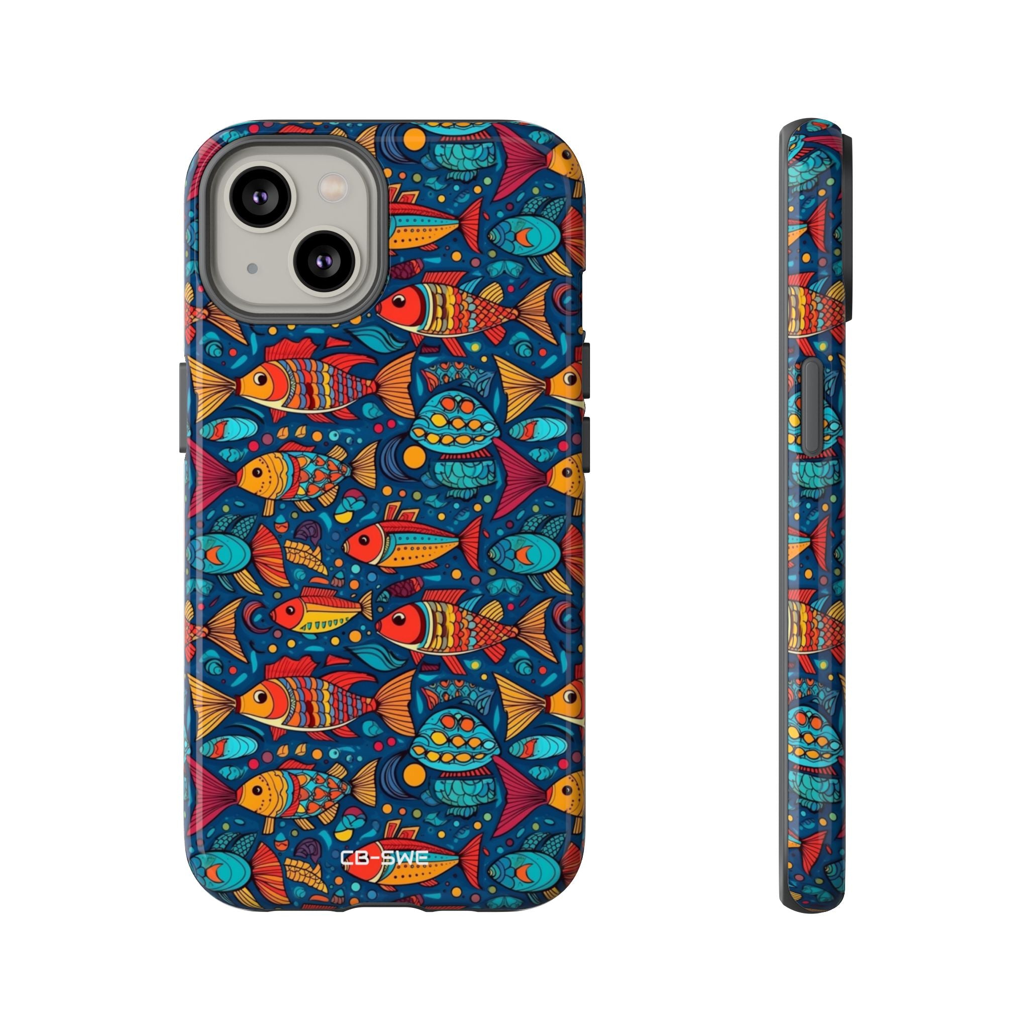 Fish Dance Joyfully - iPhone Case