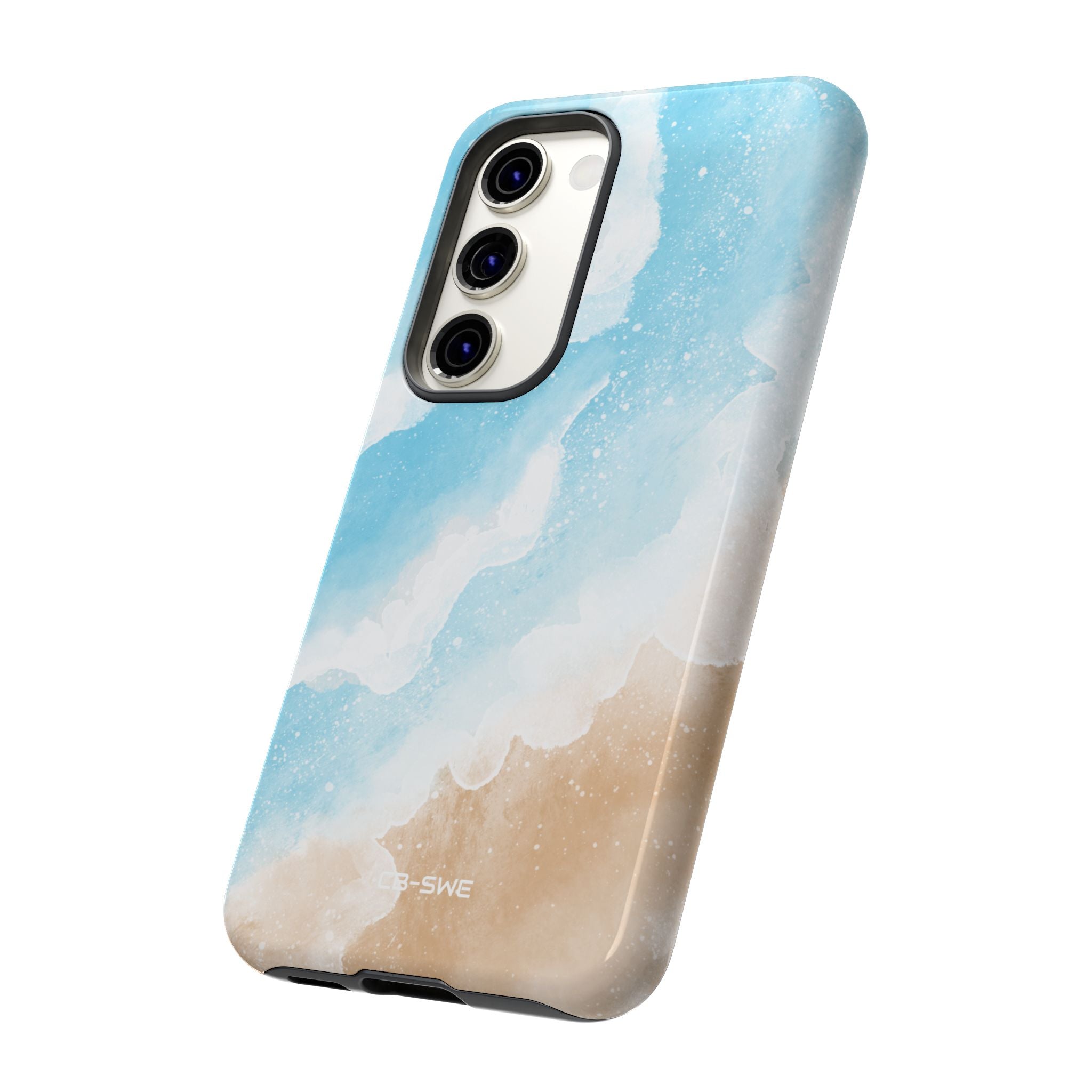 Serene Coastal Whispers - Samsung Case