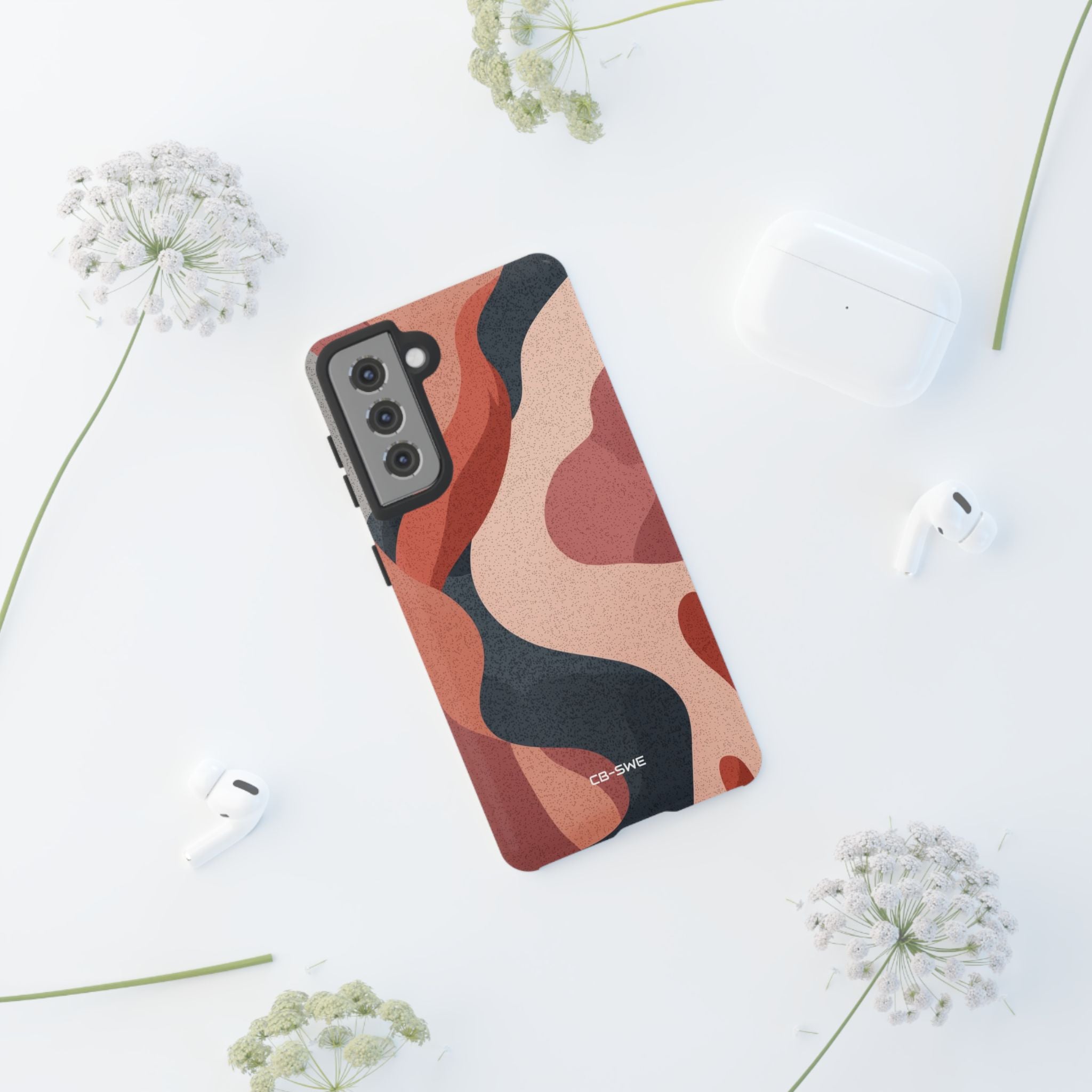 Flowing Earth Tones - Samsung Case