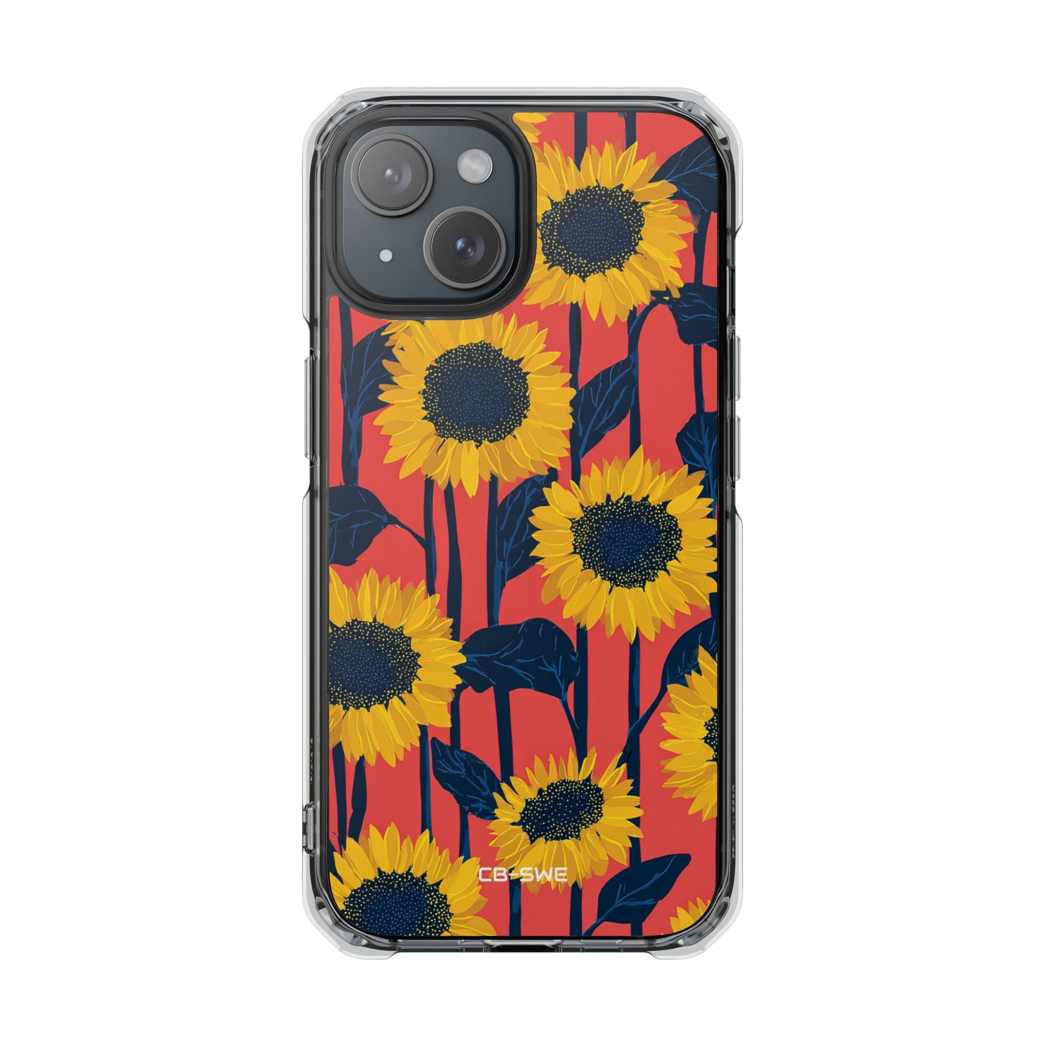 Vibrant Sunflower Rhythm iPhone Case - Impact