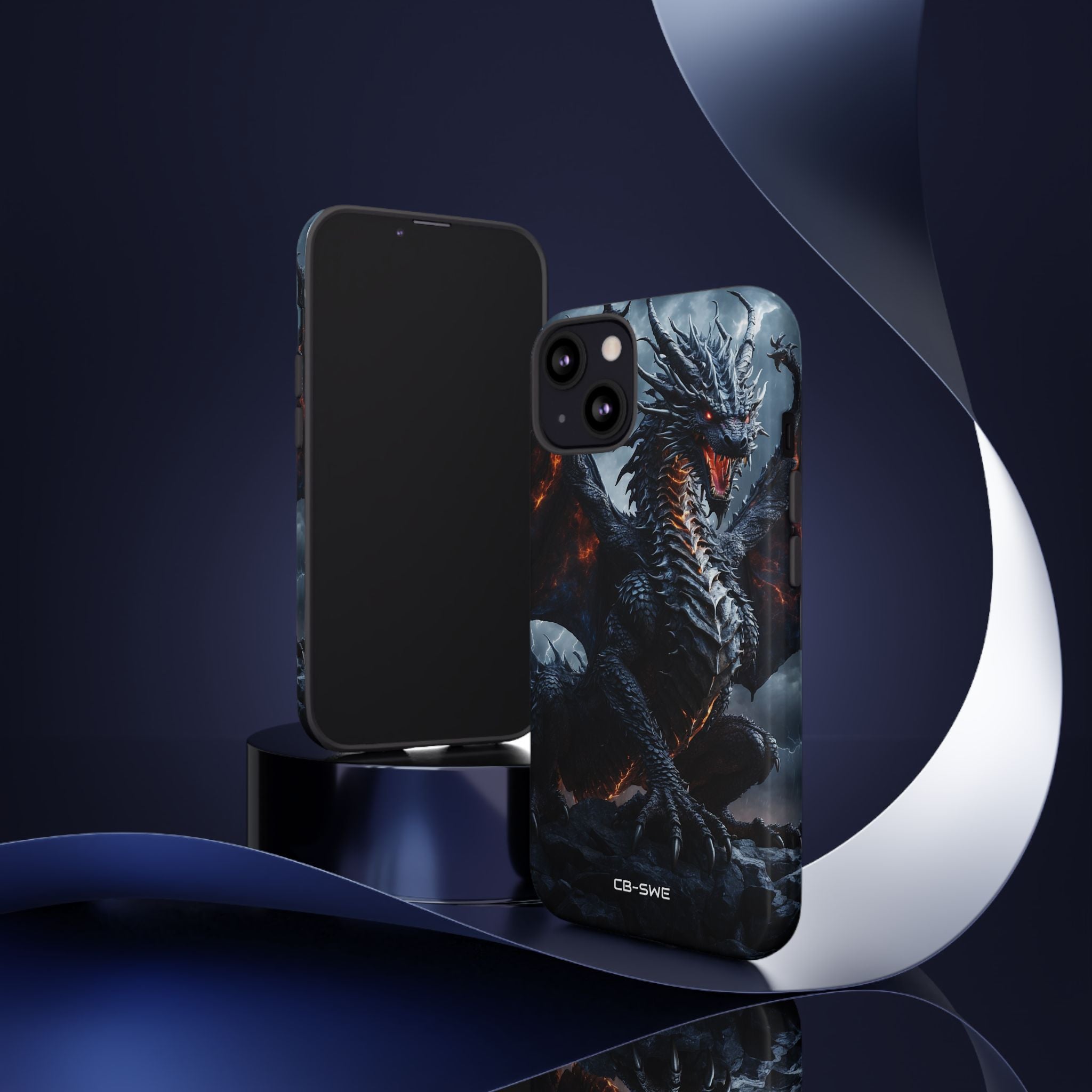 Fiery Wings Unleashed - iPhone Case