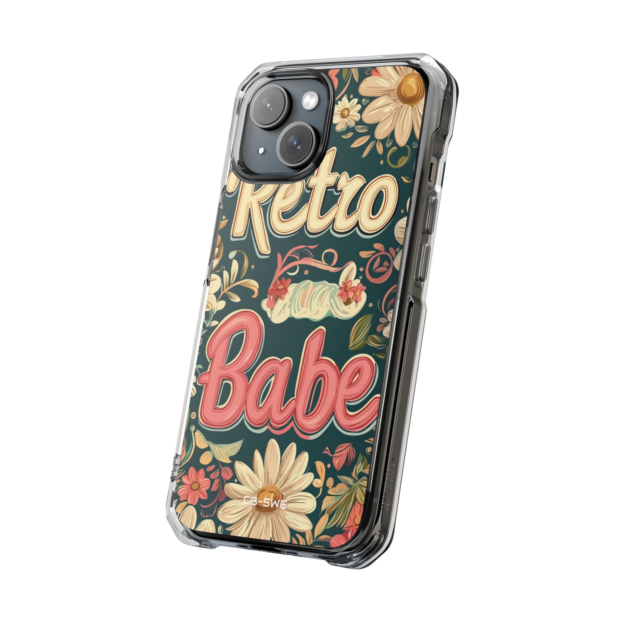 Floral Curves Embrace iPhone Case - Impact