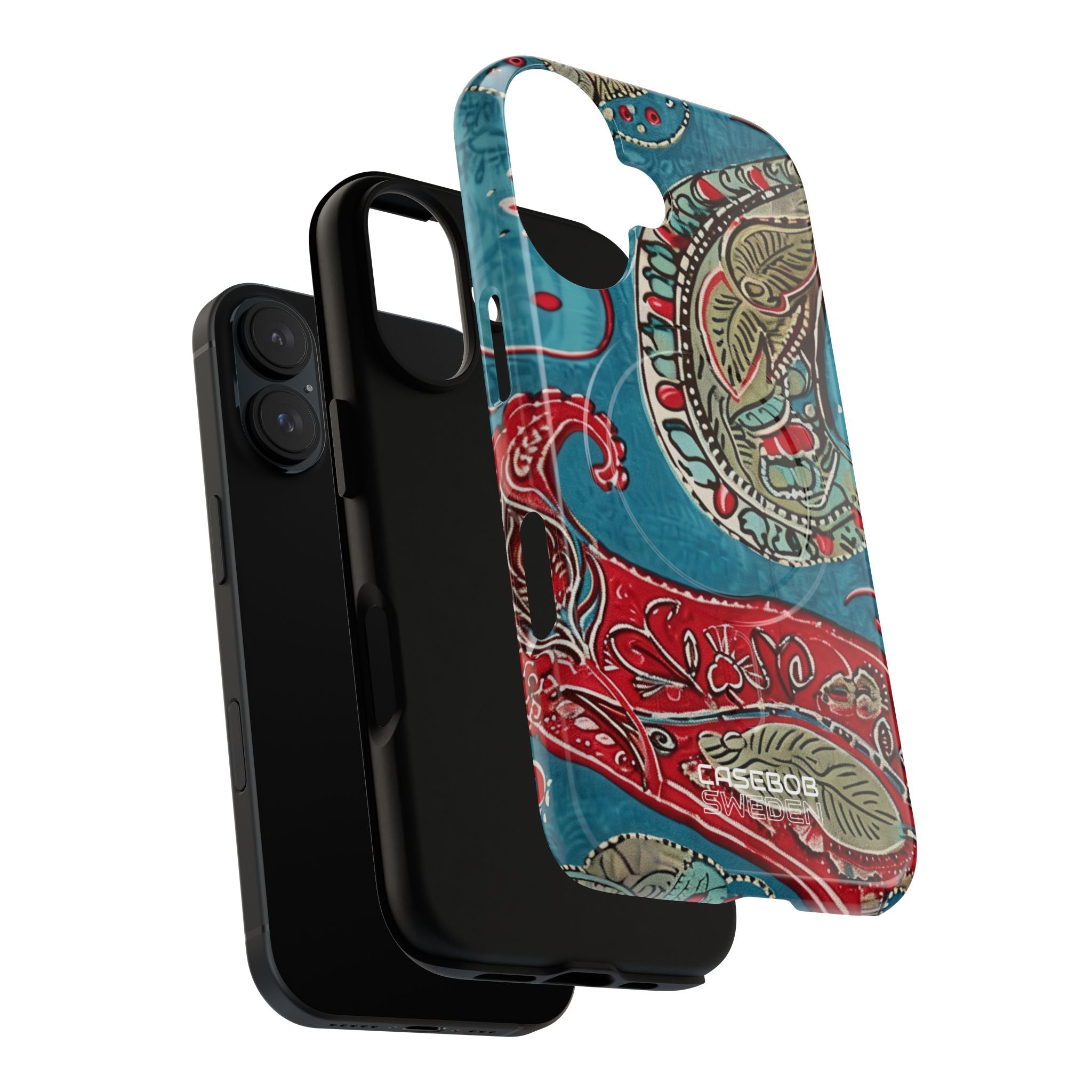 Paisley Floral Fusion iPhone 16 - Tough+