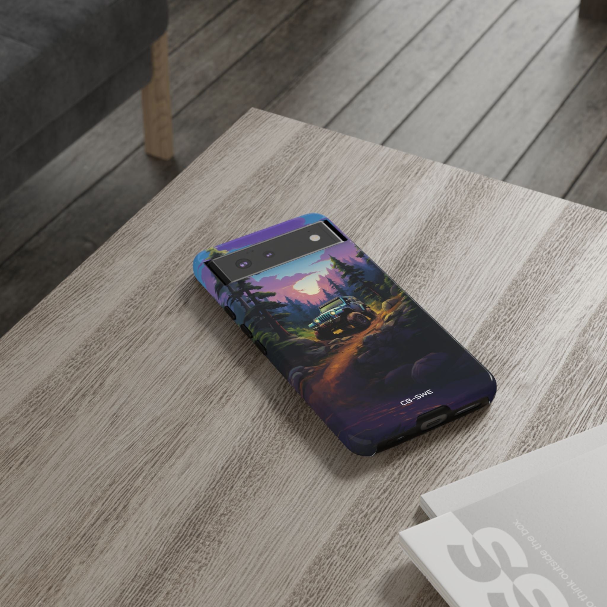 Sunset Forest Drive - Google Pixel Case