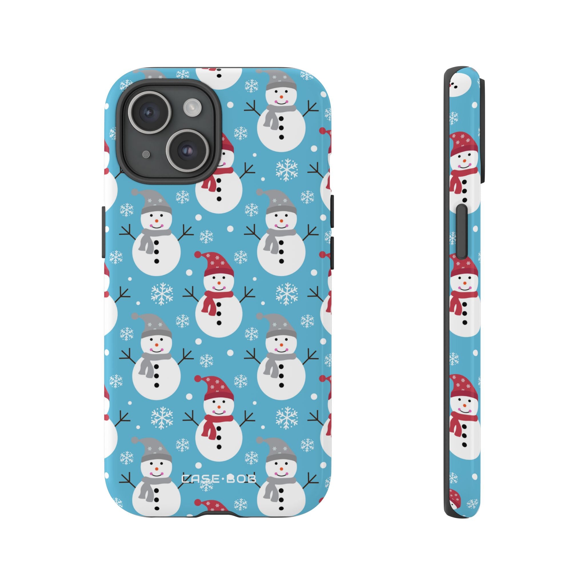 Snowman Parade iPhone 15 Case - Tough