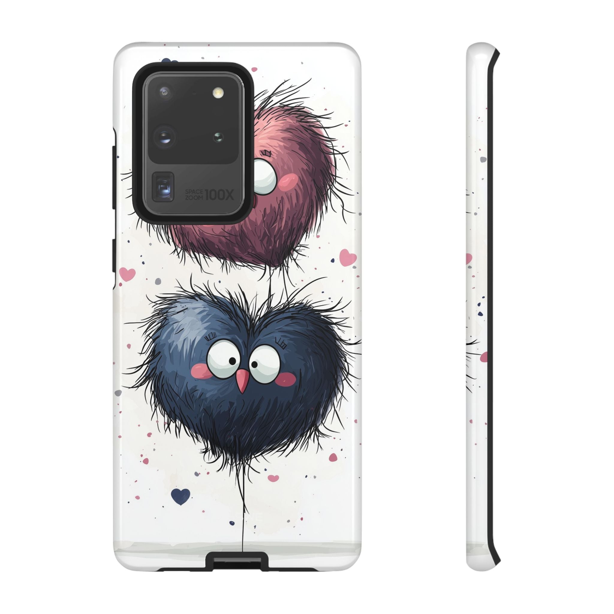 Fluffy Hearts Embrace - Samsung Case