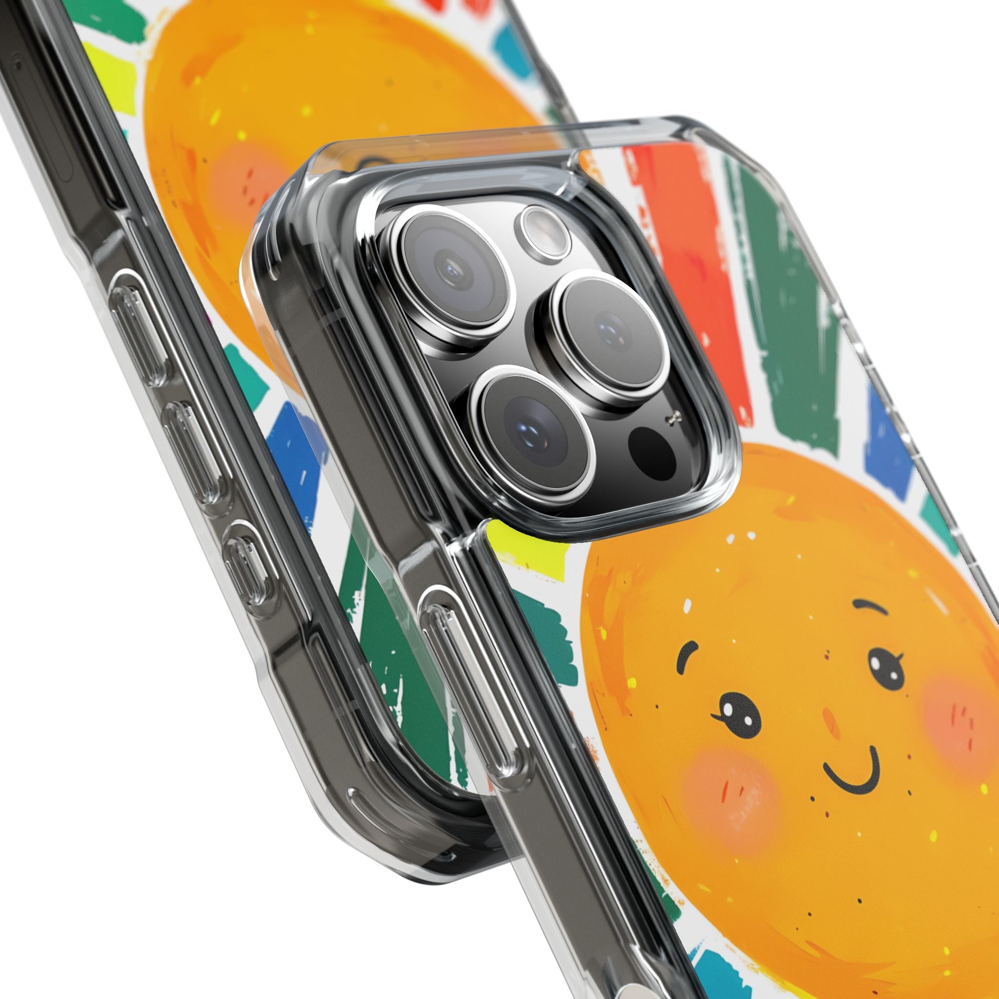 Radiant Smiling Sun iPhone Case - Impact