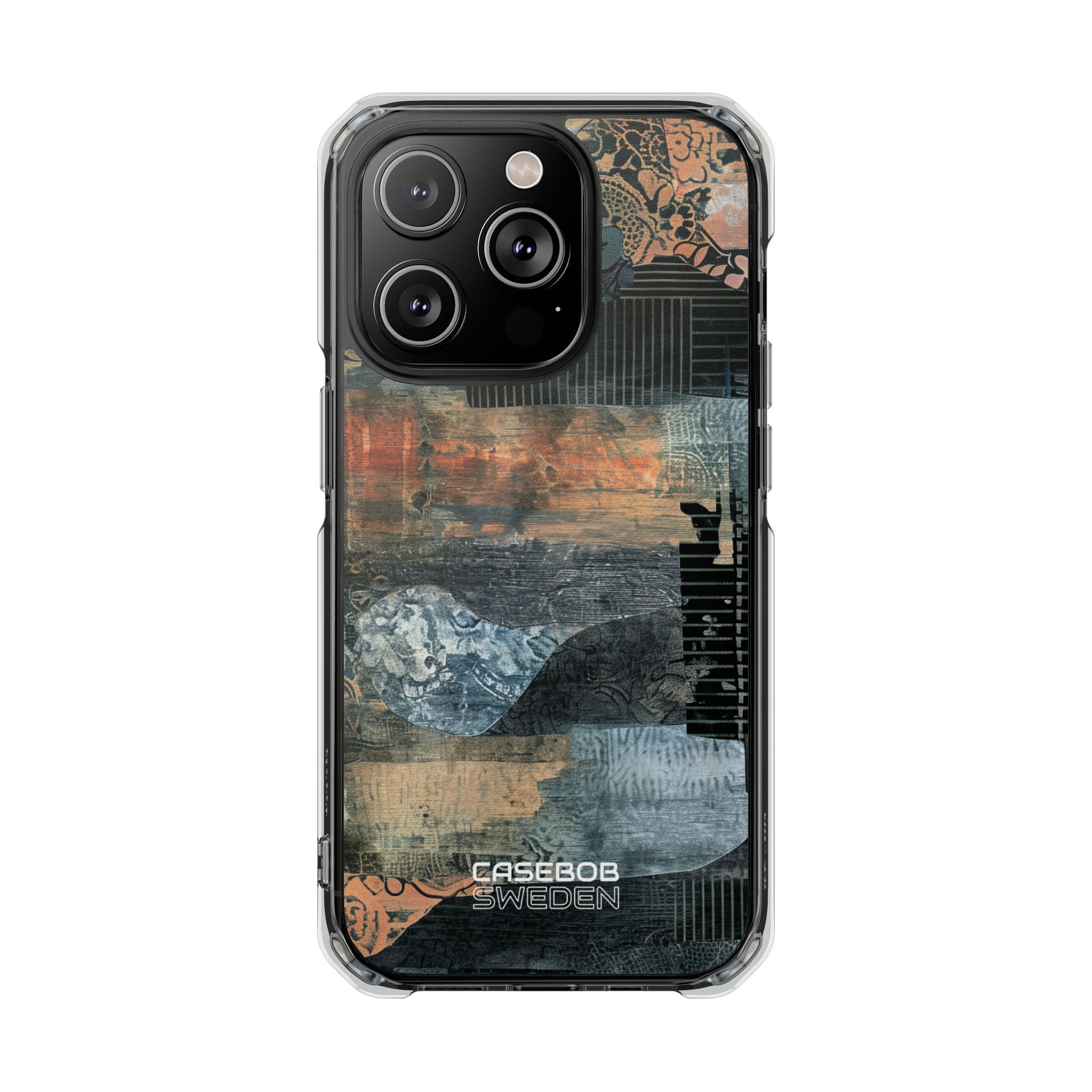 Rust Bloom Tangle iPhone 14 - Impact Clear+