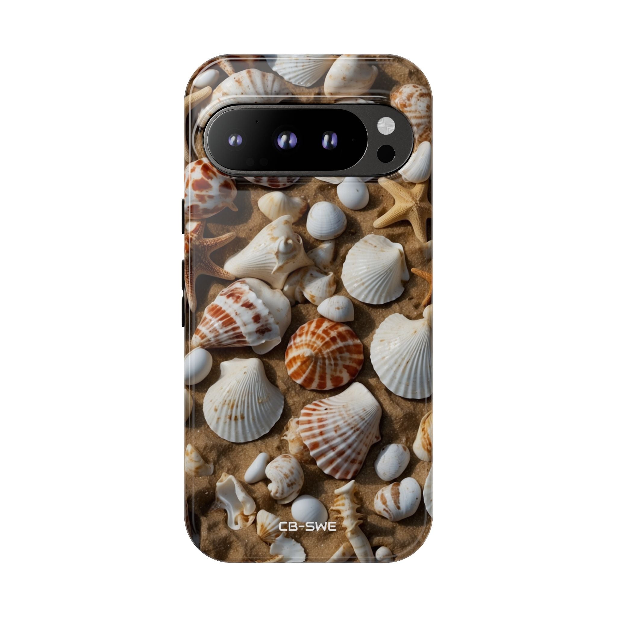Seashells Embrace Shore - Google Pixel Case