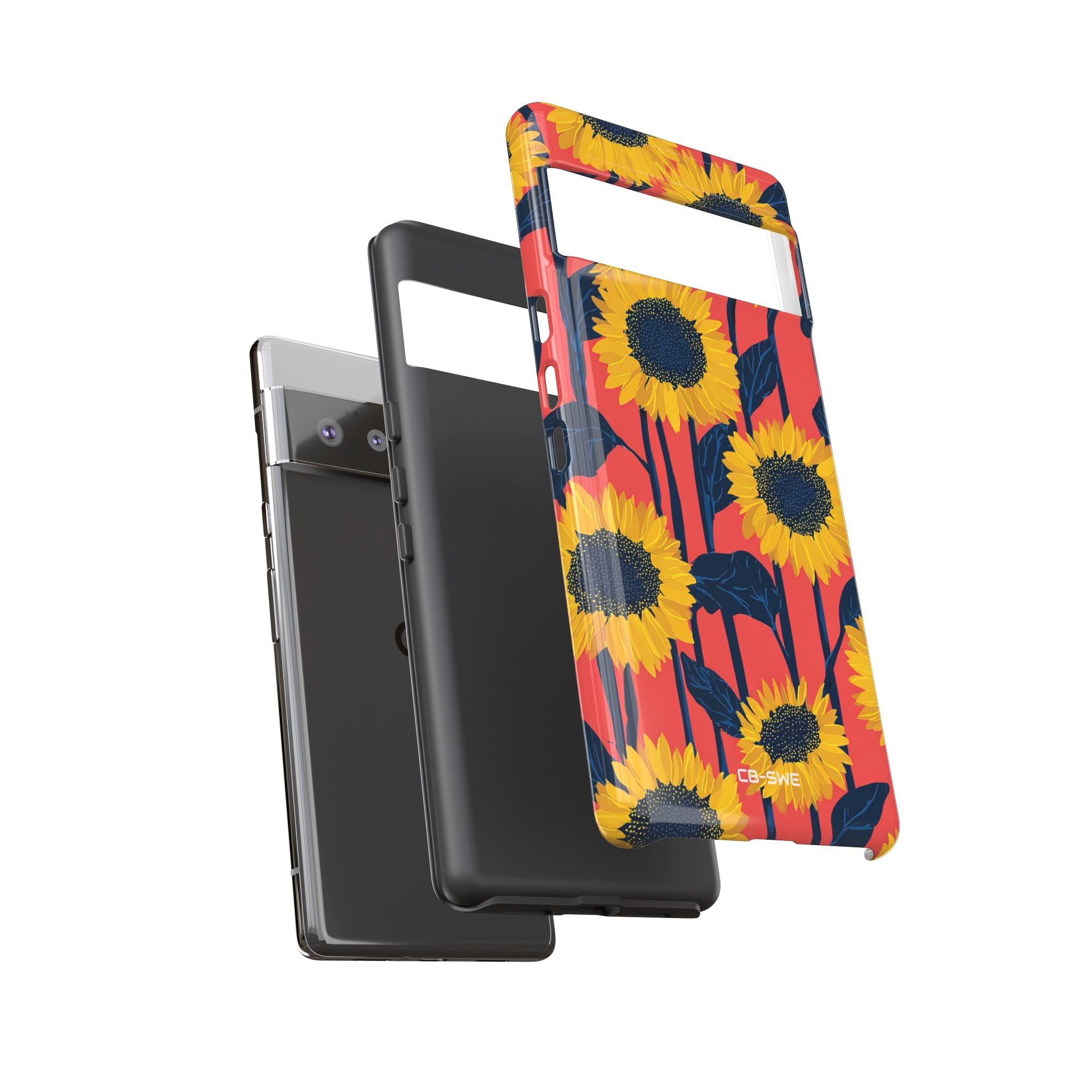 Vibrant Sunflower Rhythm - Google Pixel Case