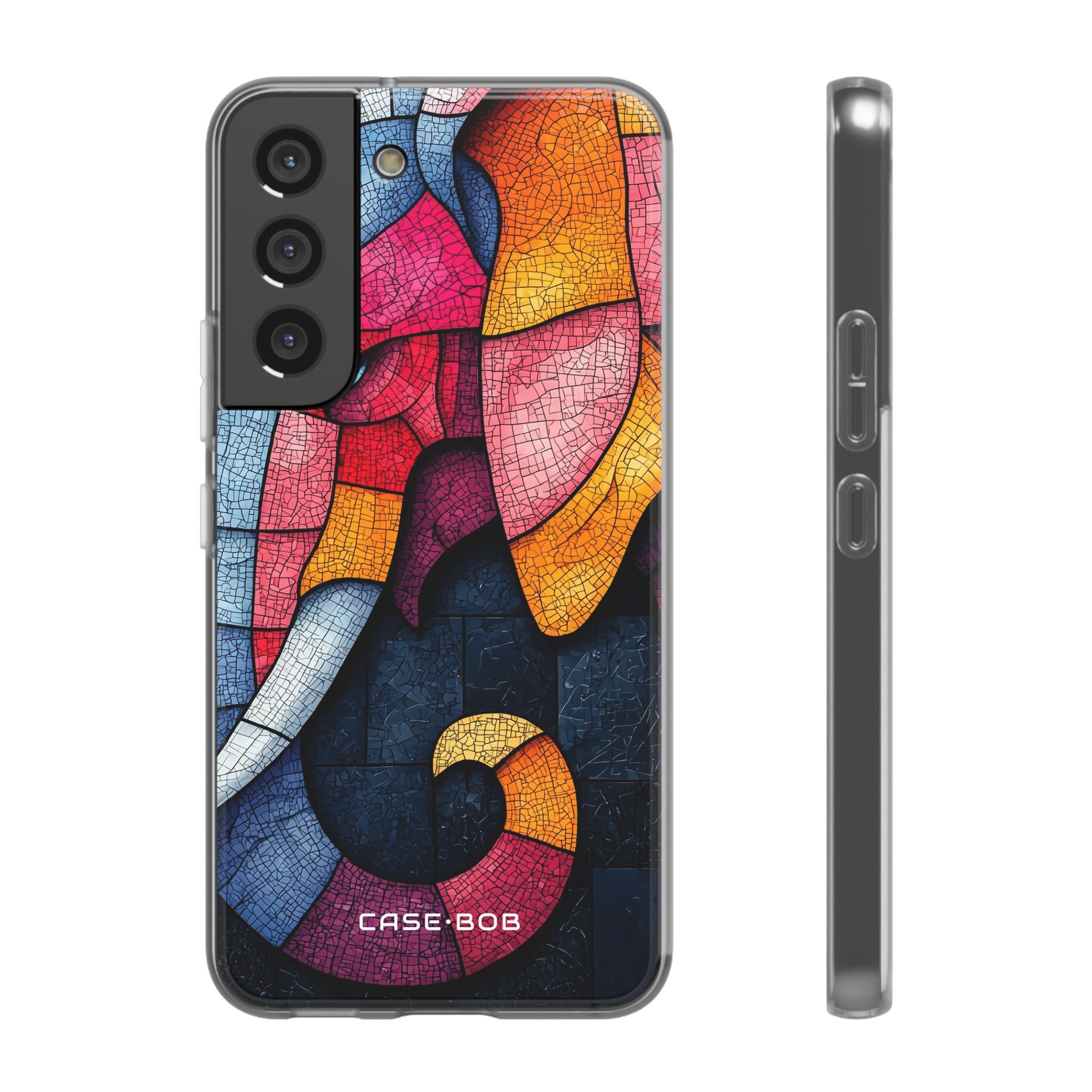 Elephant Mosaic Samsung S22 - Soft