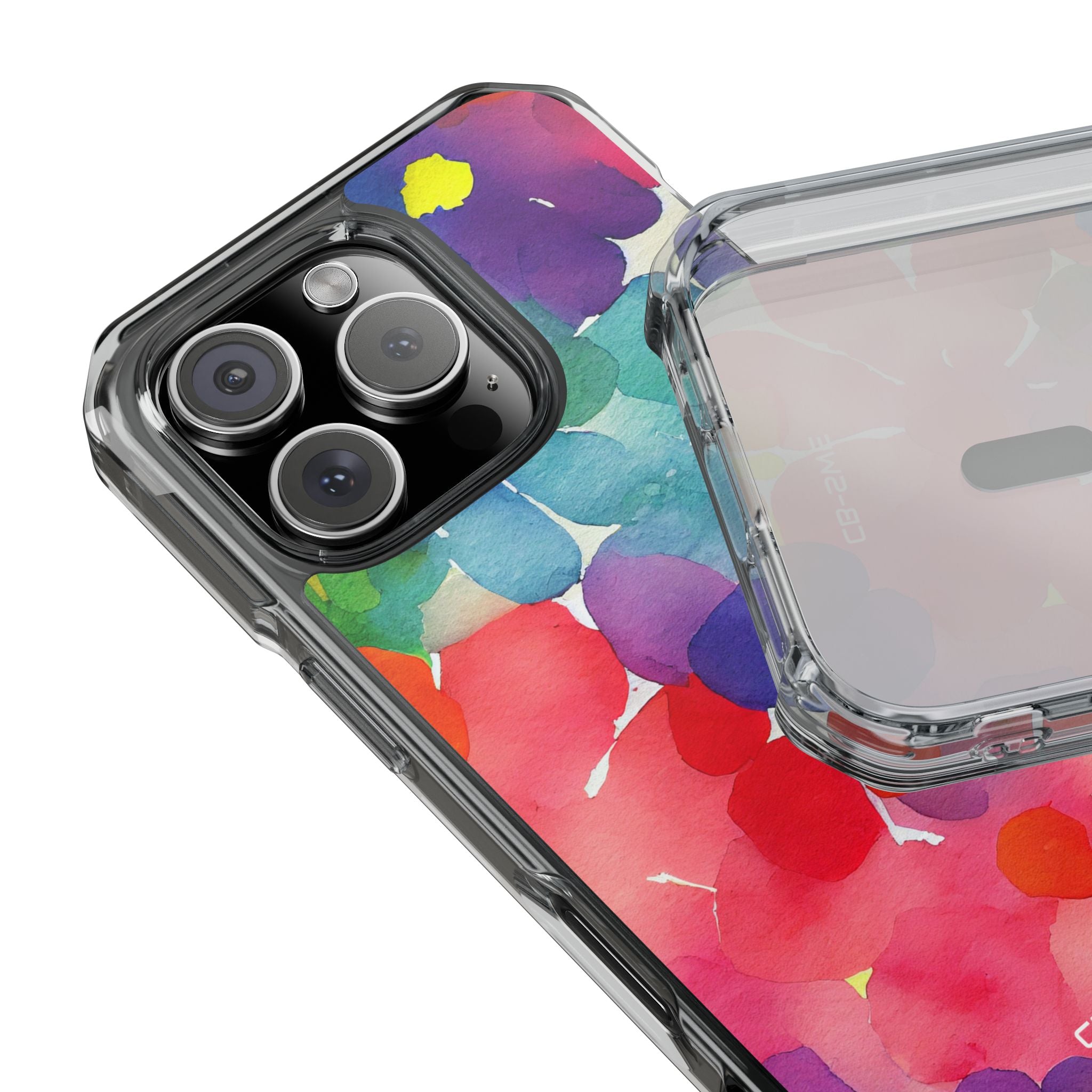 Fluid Color Petals iPhone Case - Impact