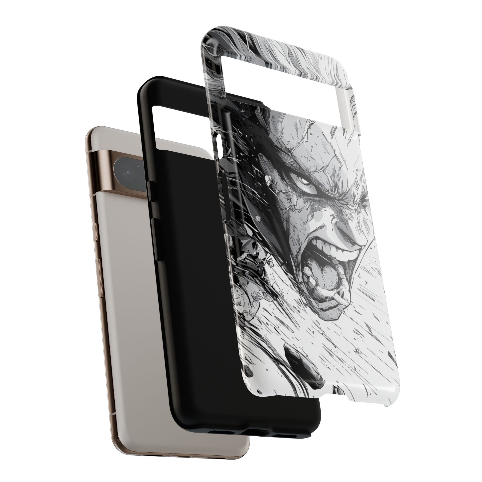 Fierce Emotion Erupts - Google Pixel Case