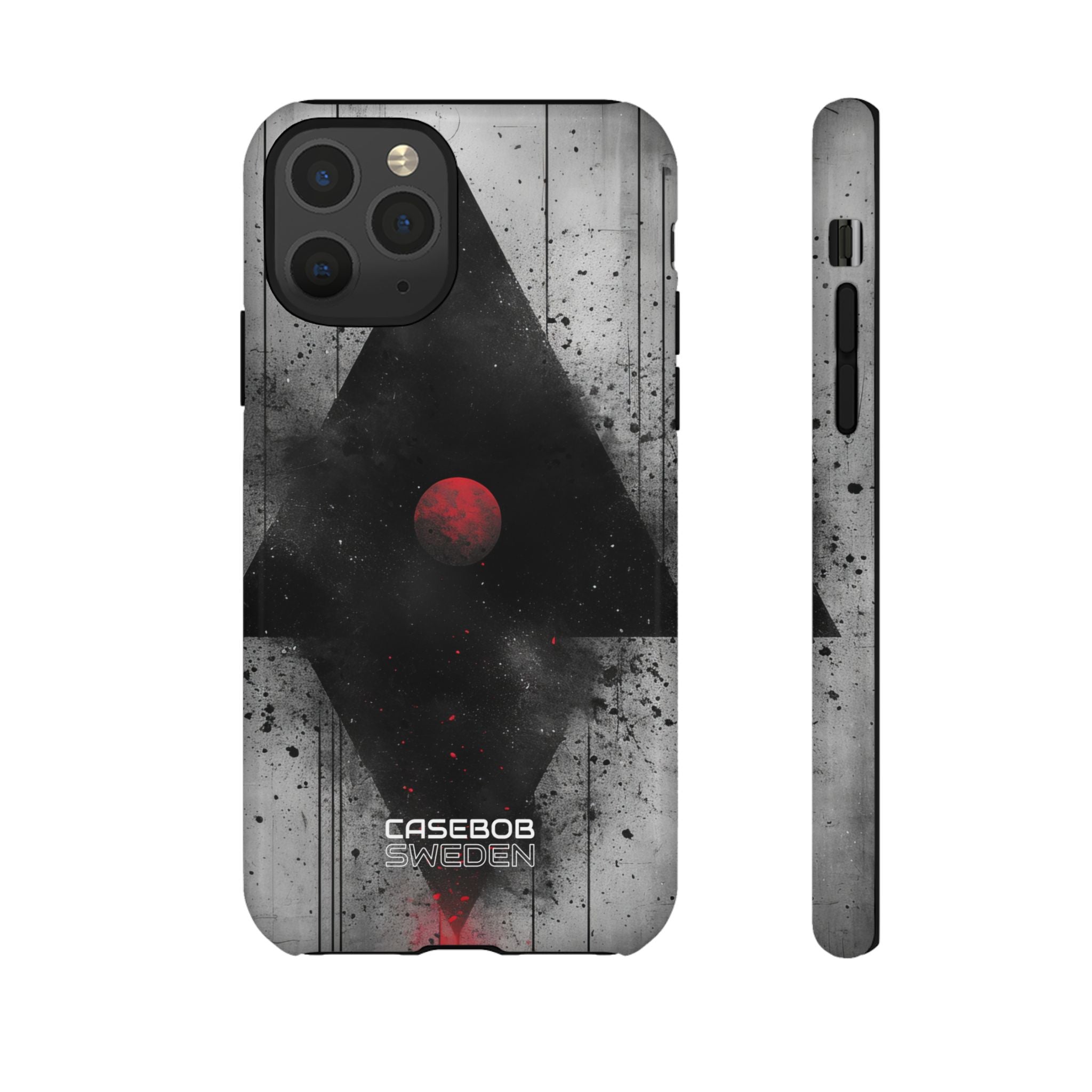 Crimson Core Geometry iPhone 11 - Tough