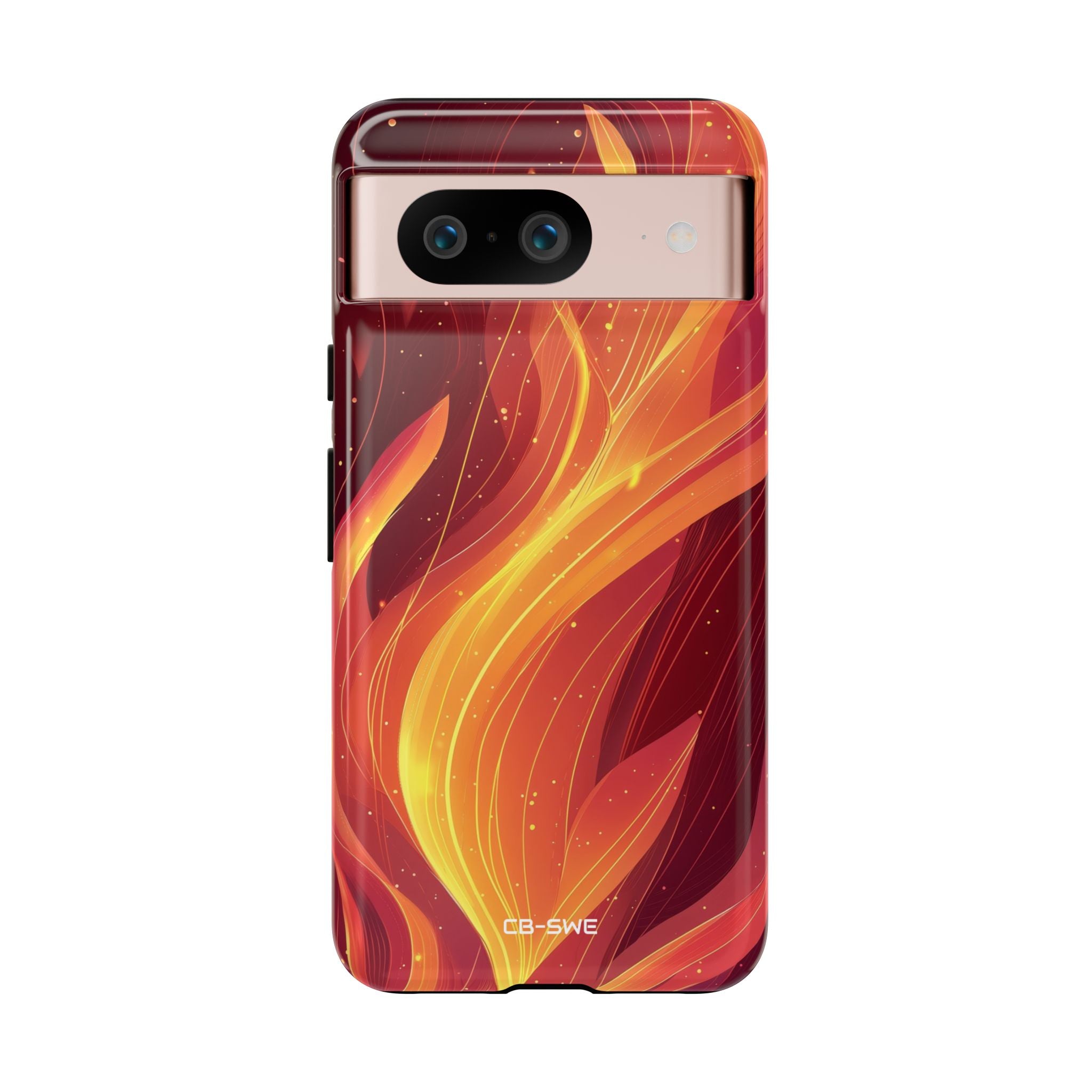 Flames Dance Upward - Google Pixel Case