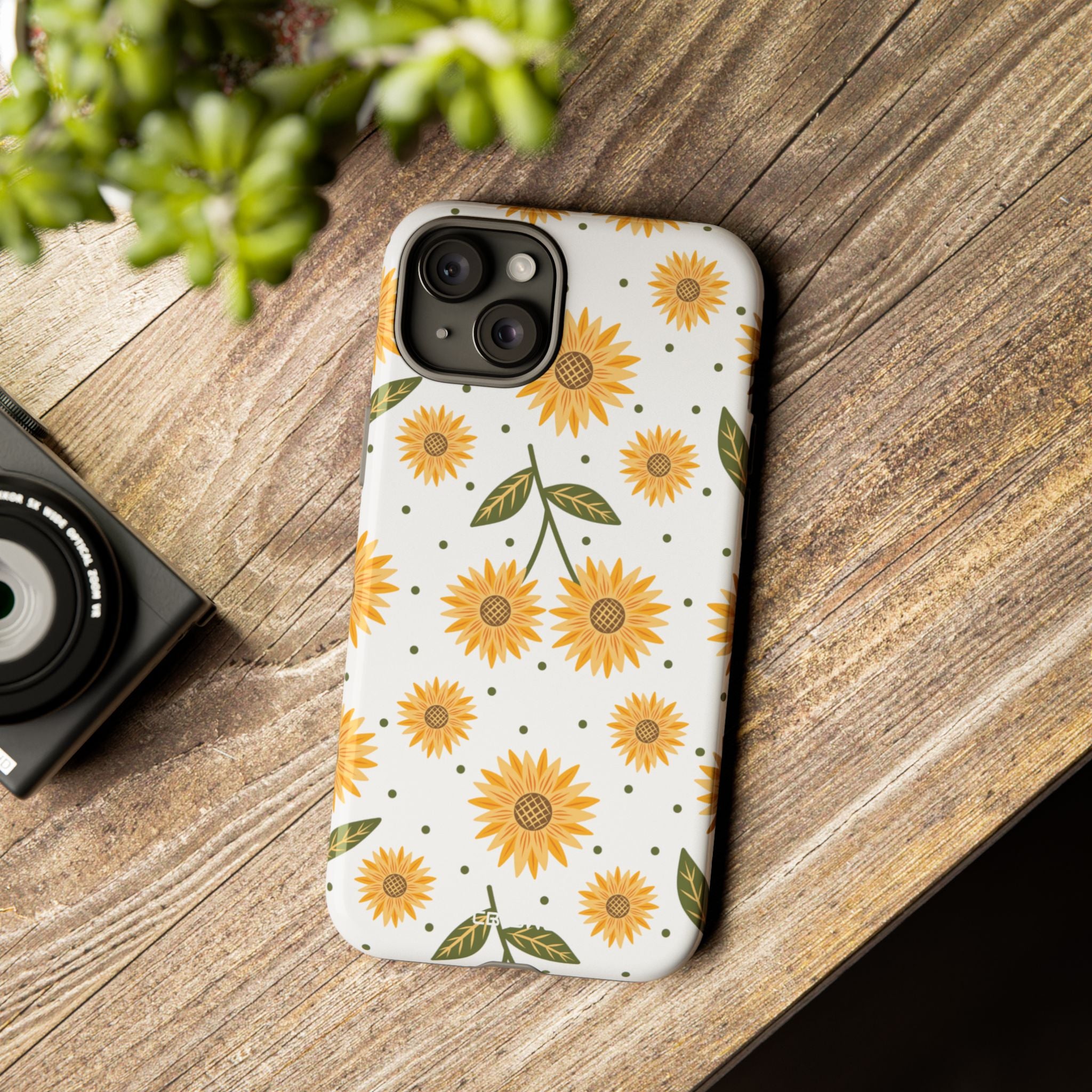 Sunflowers Dance Brightly - iPhone Case